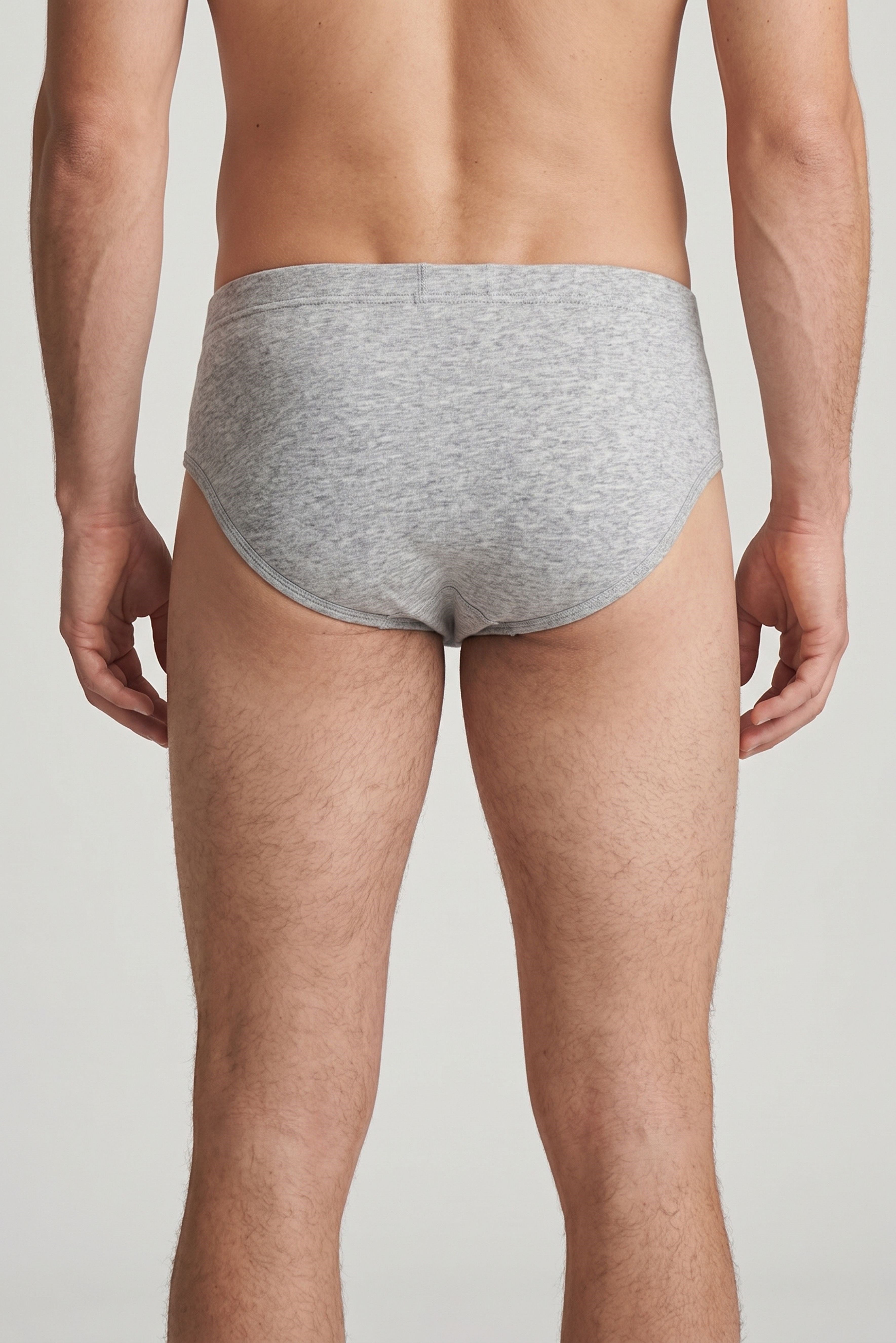 Erkek Gri Penye Slip