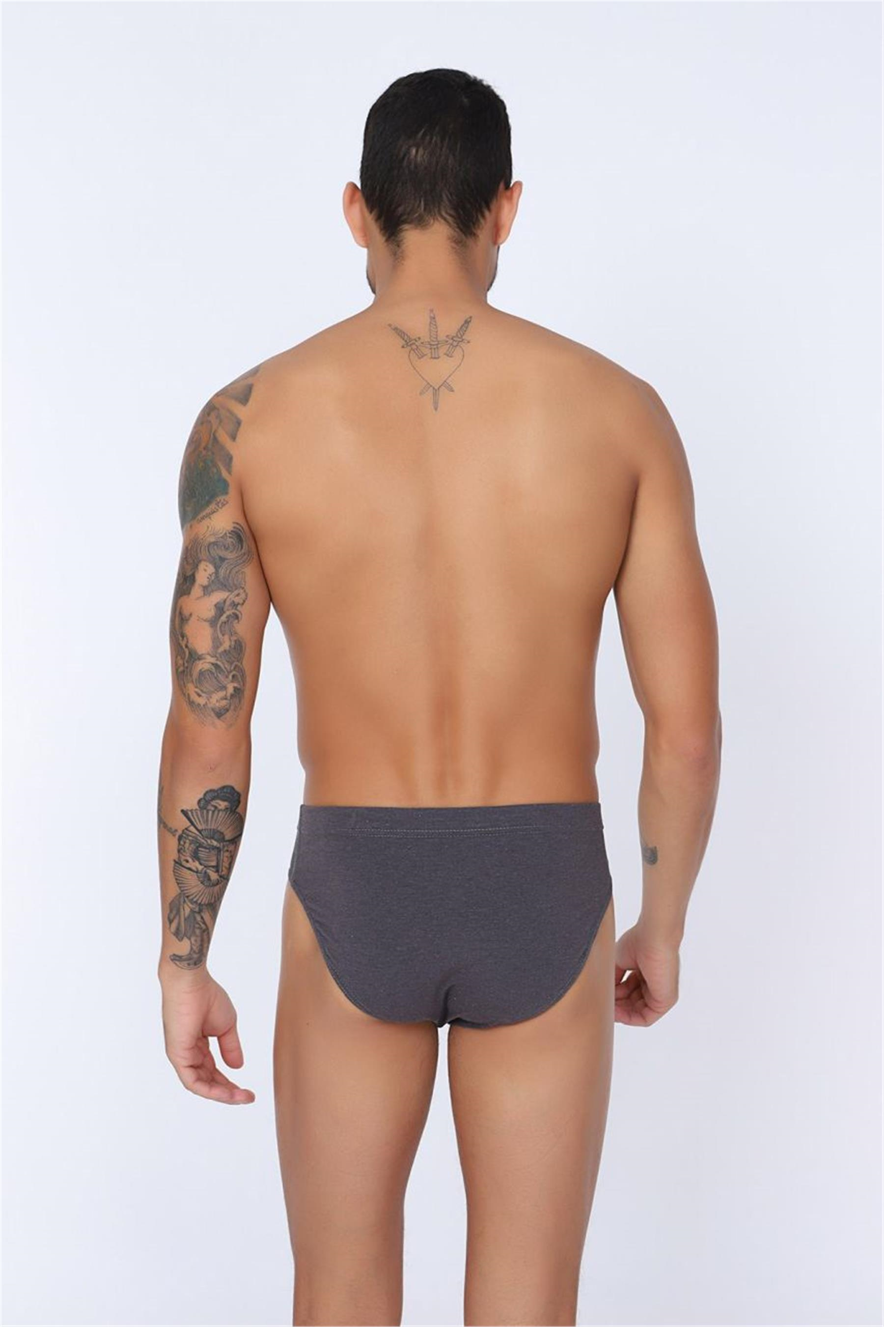 Erkek Gri Süprem Slip