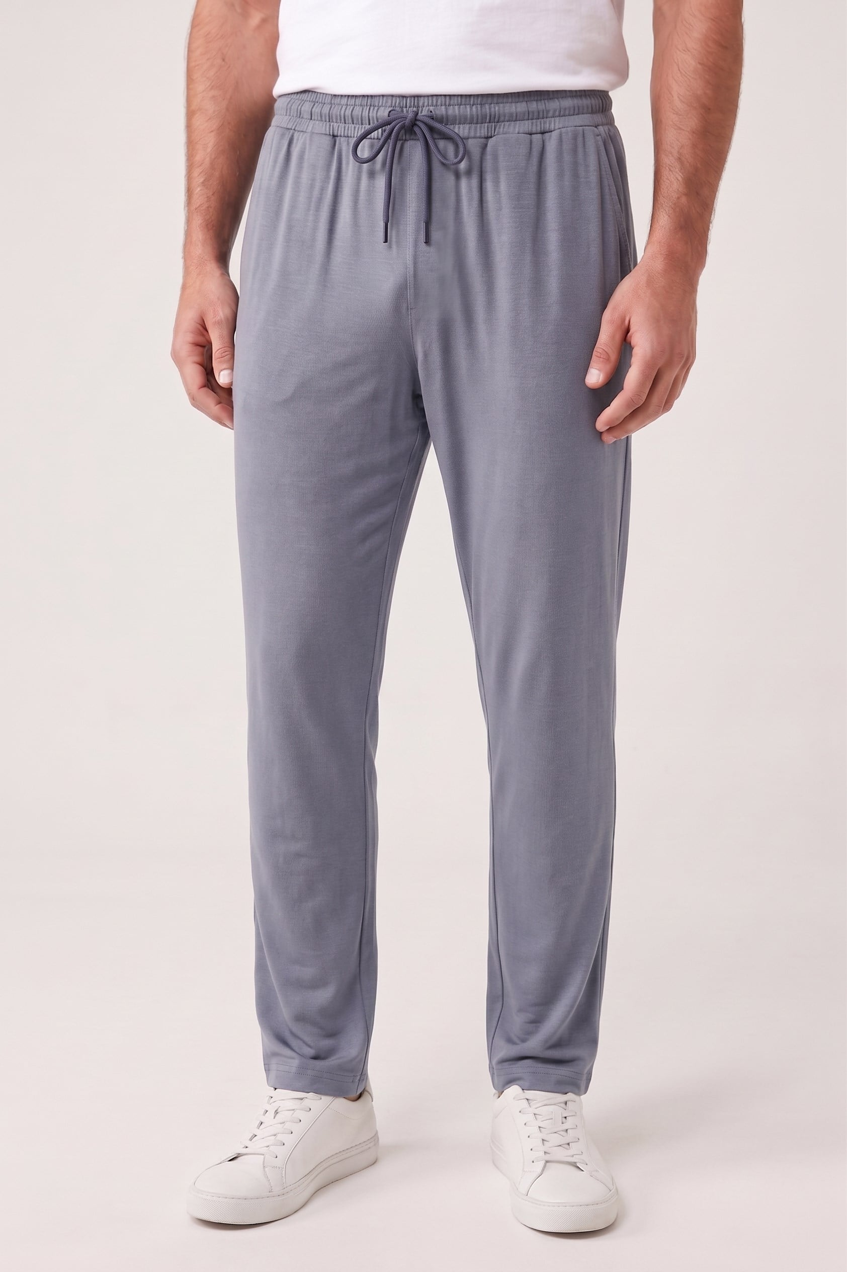 Erkek İndigo Penye Modal Pijama Altı