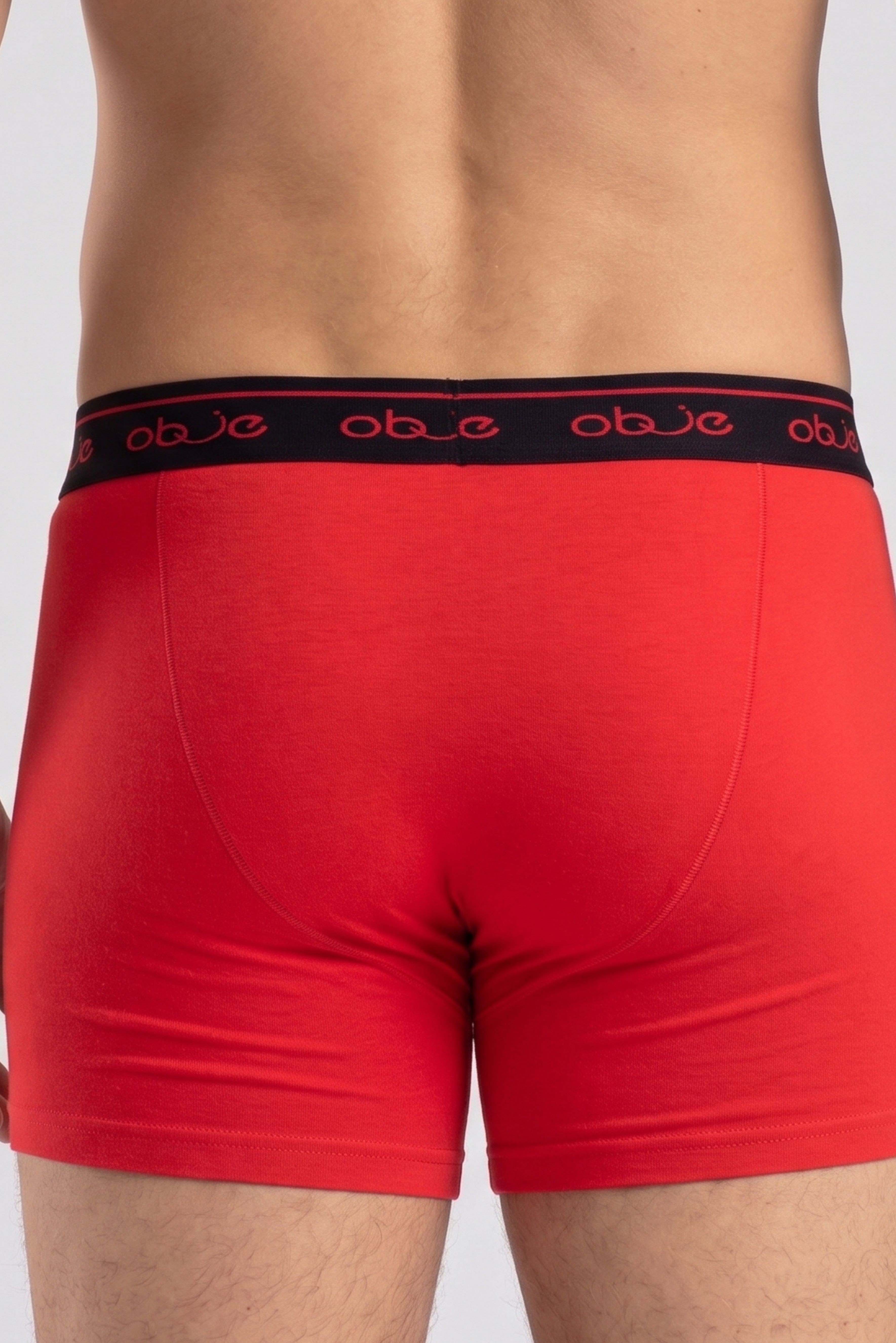 Erkek Kırmızı Penye Modal Boxer