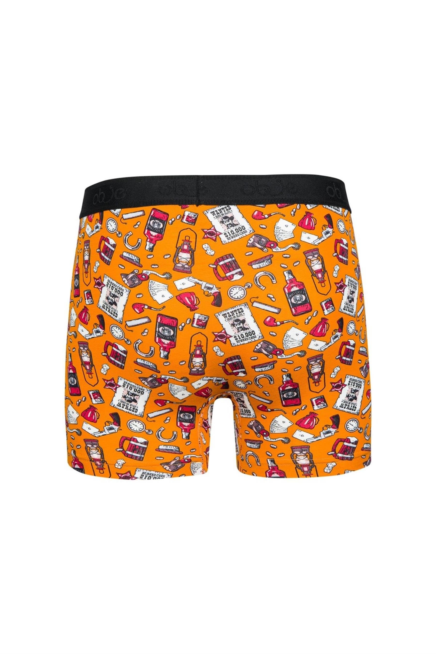 Erkek Kovboy Desen Boxer
