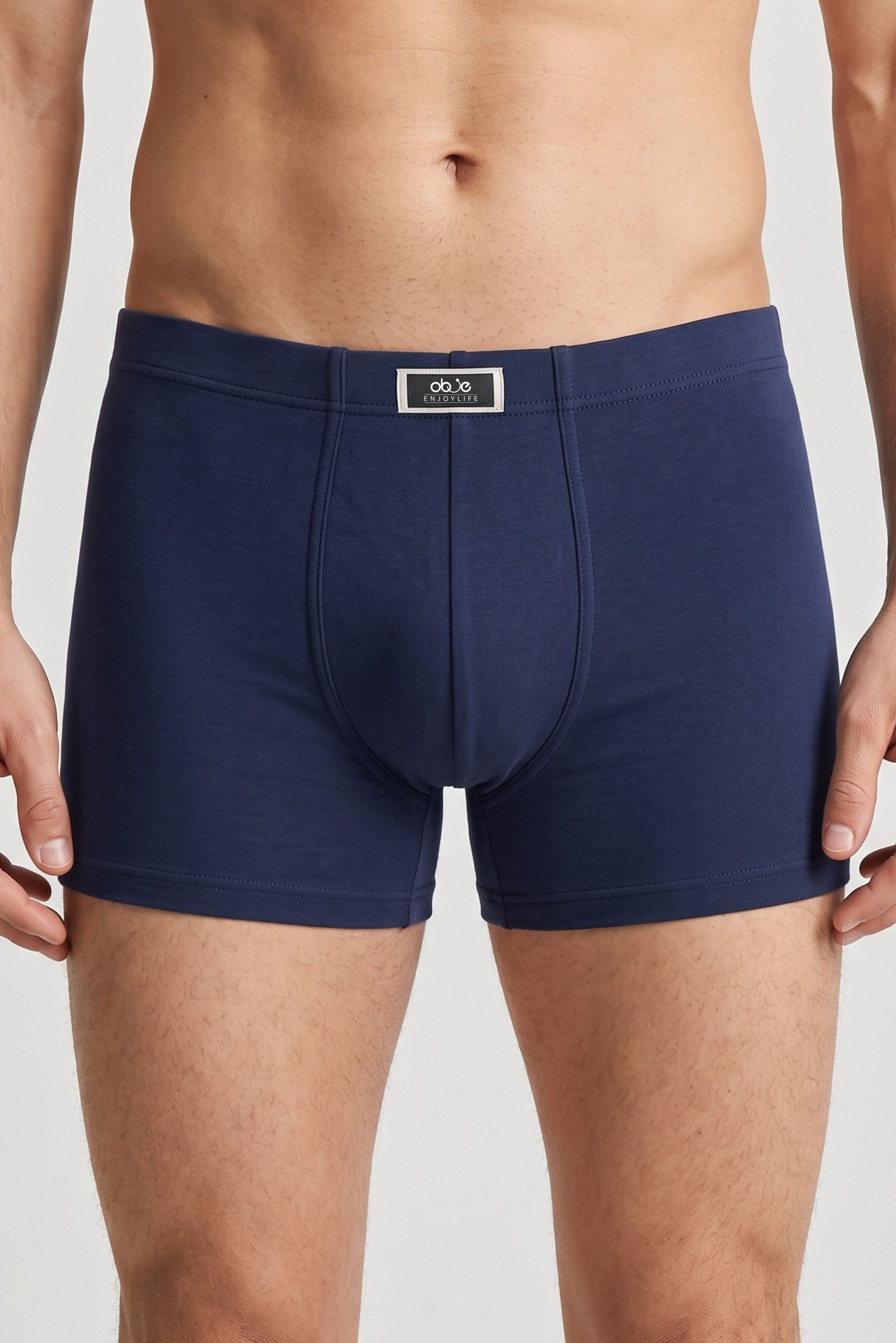 Erkek Lacivert Boxer Şort