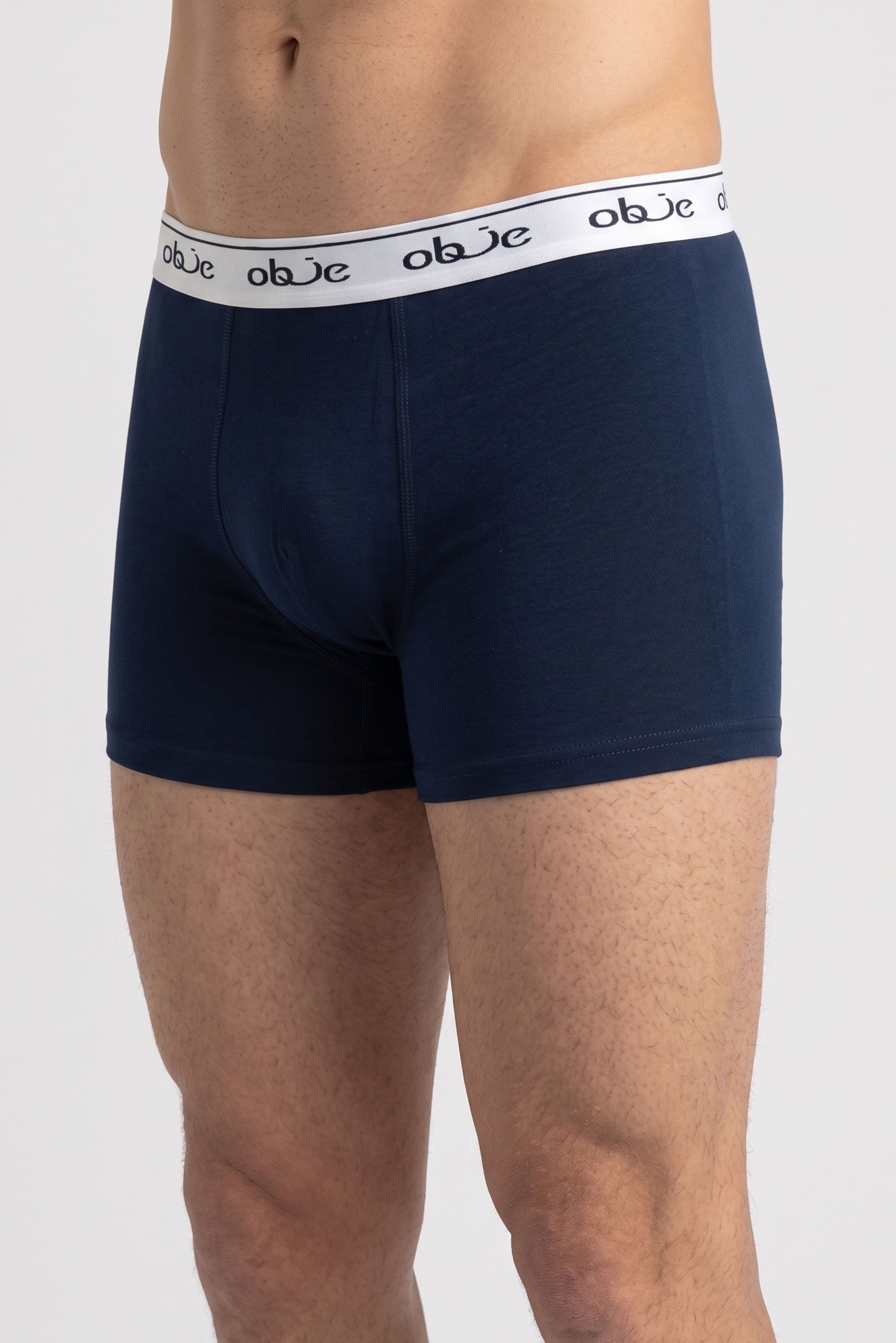 Erkek Lacivert Penye Modal Boxer