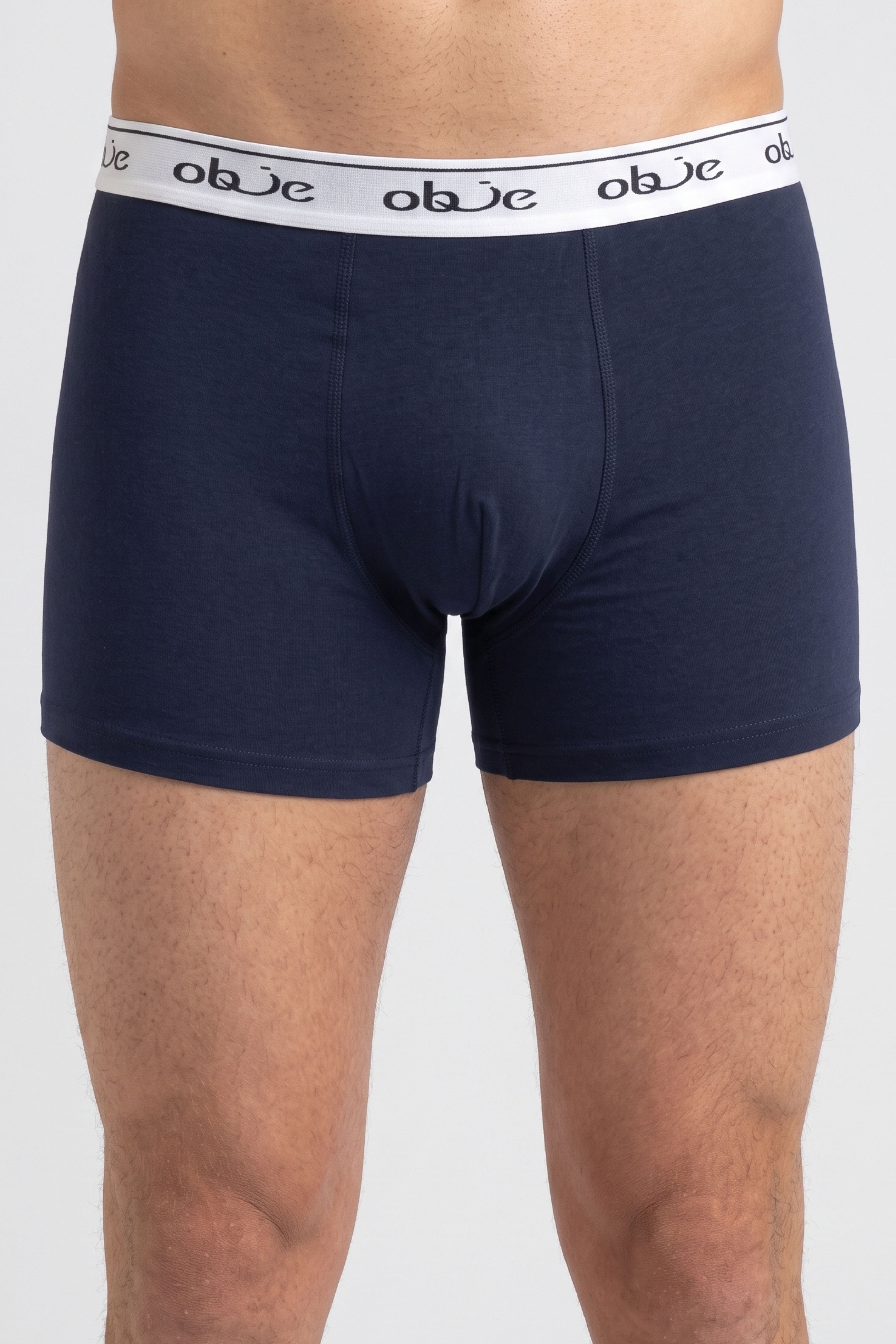 Erkek Lacivert Penye Modal Boxer