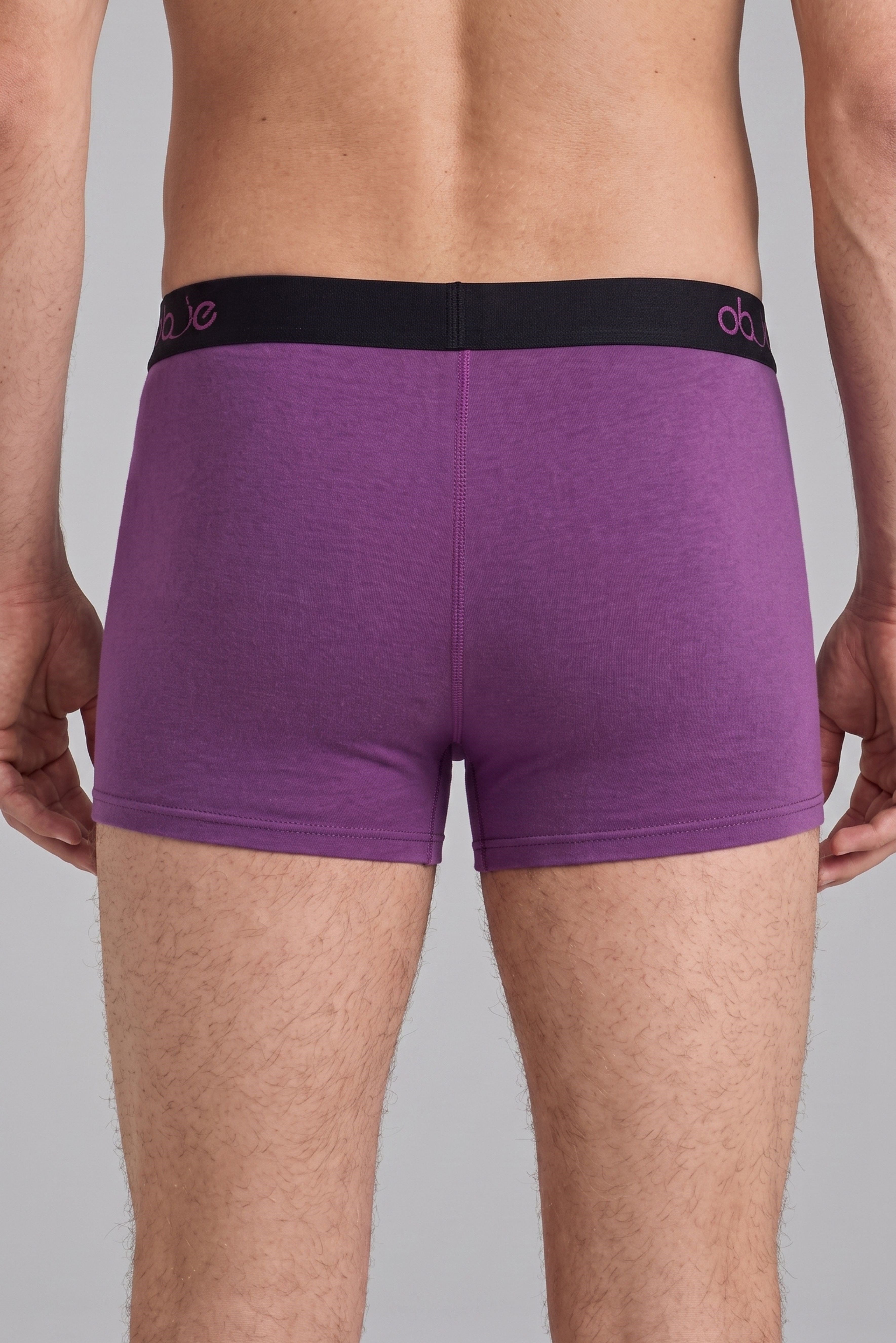 Erkek Mor Modal Boxer