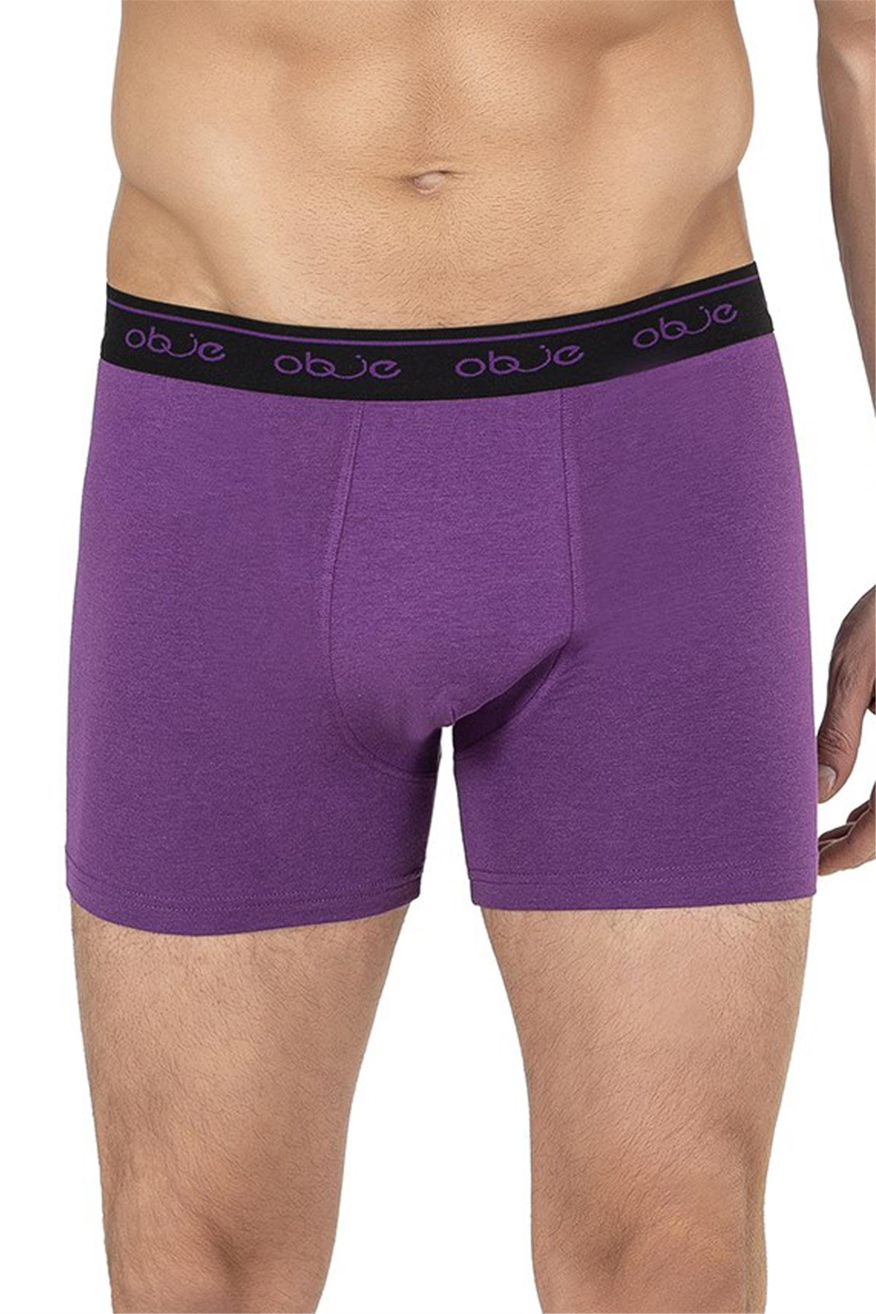Erkek Mor Penye Modal Boxer