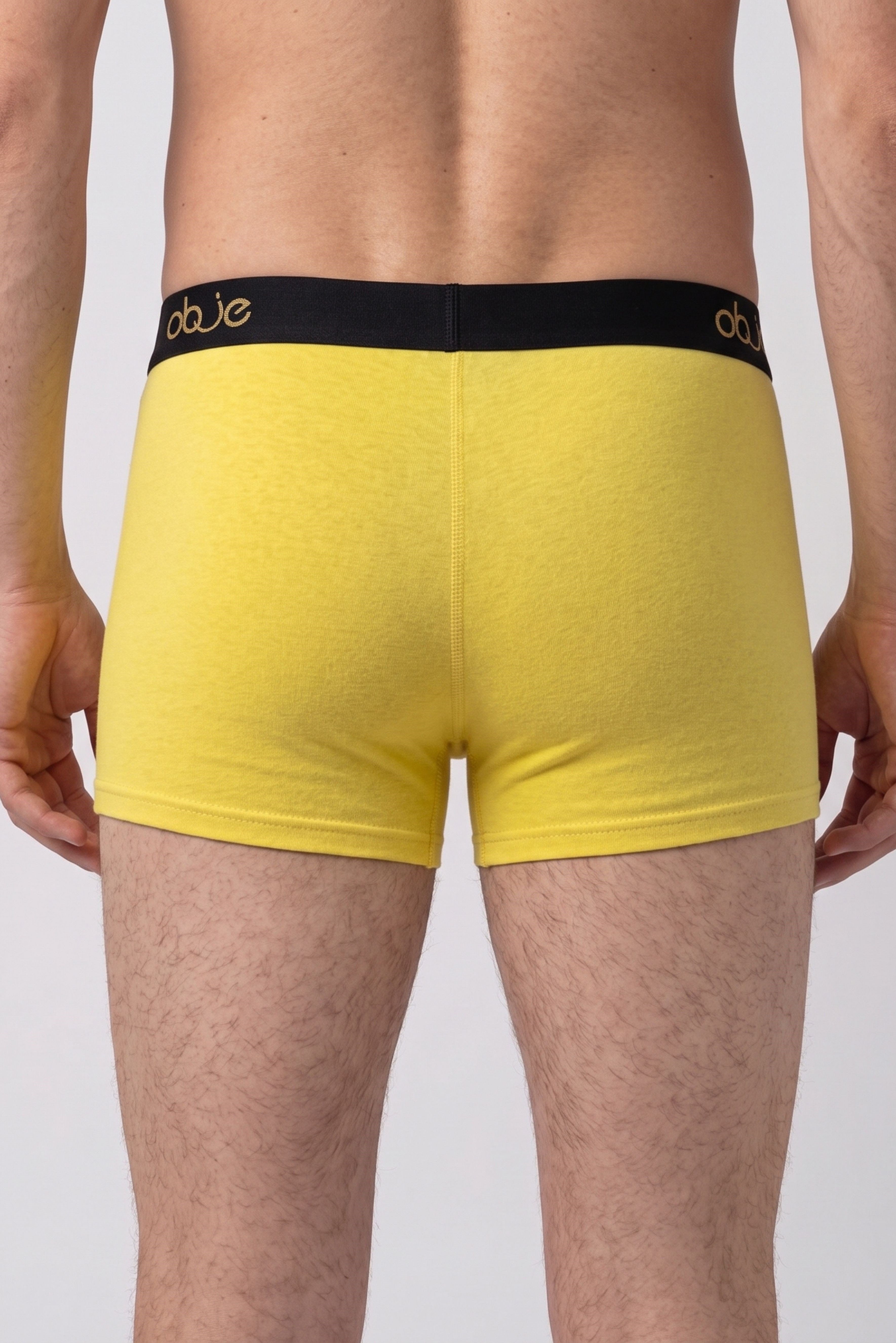 Erkek Sarı Modal Boxer