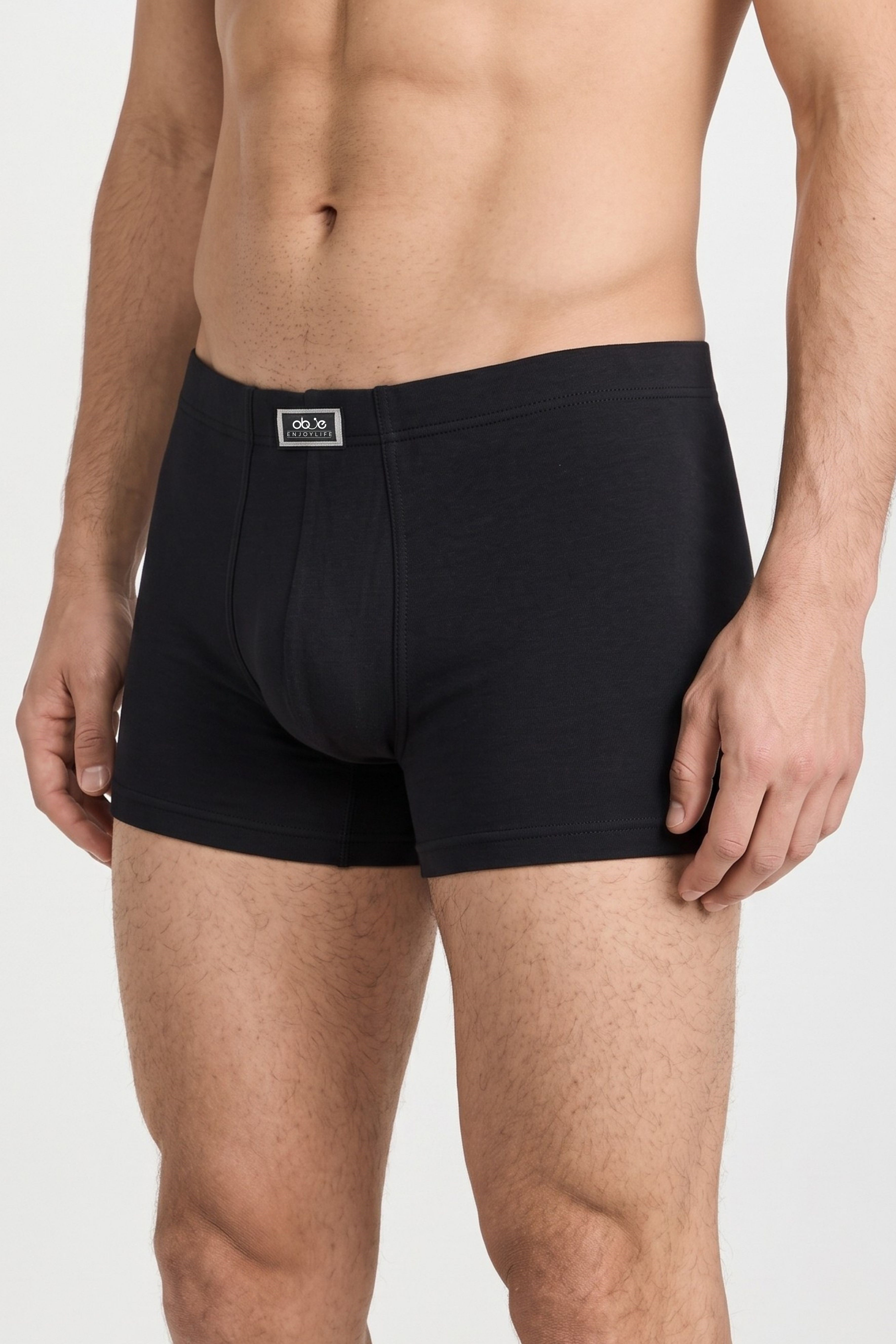 Erkek Siyah Boxer Şort