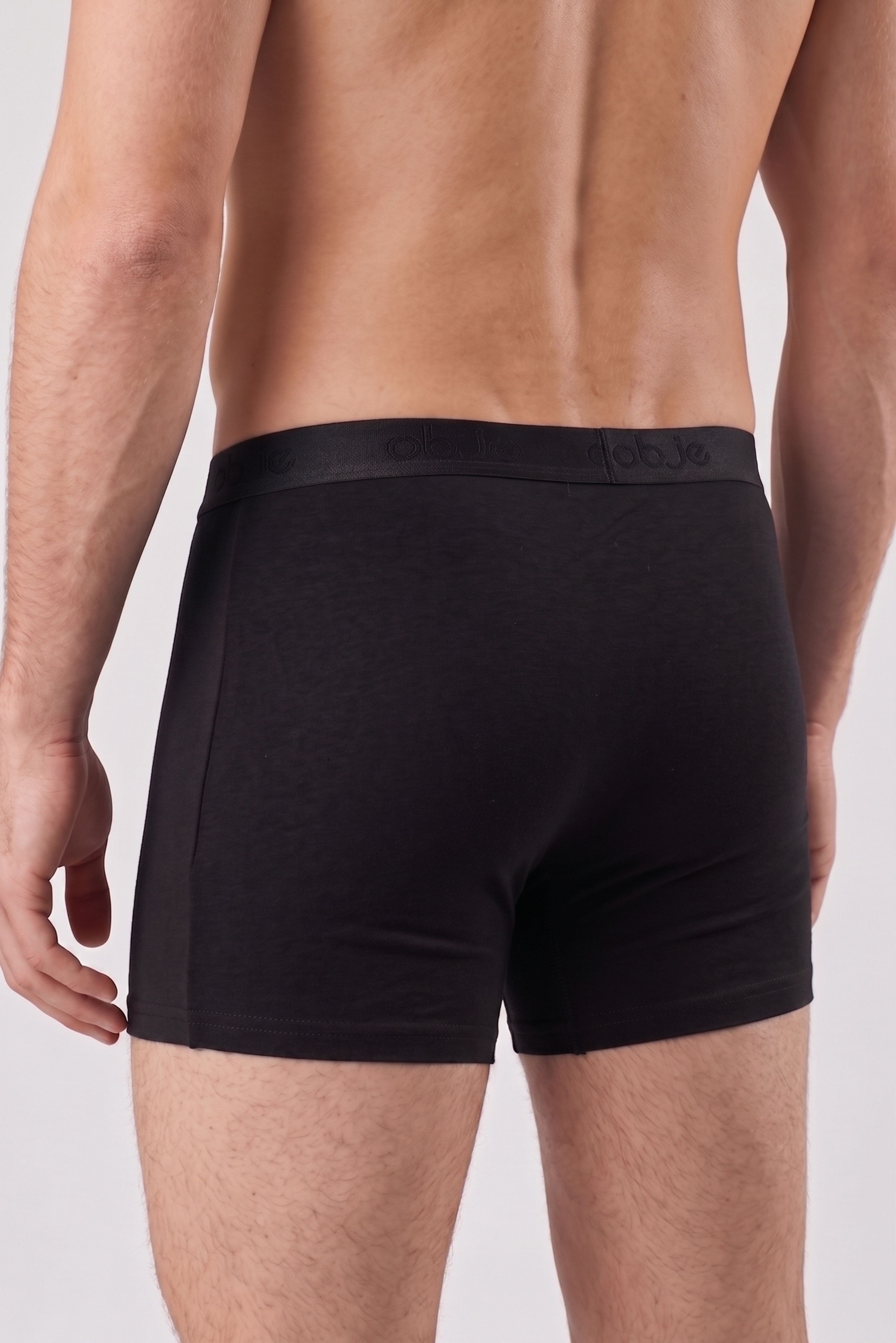 Erkek Siyah Penye Modal Boxer