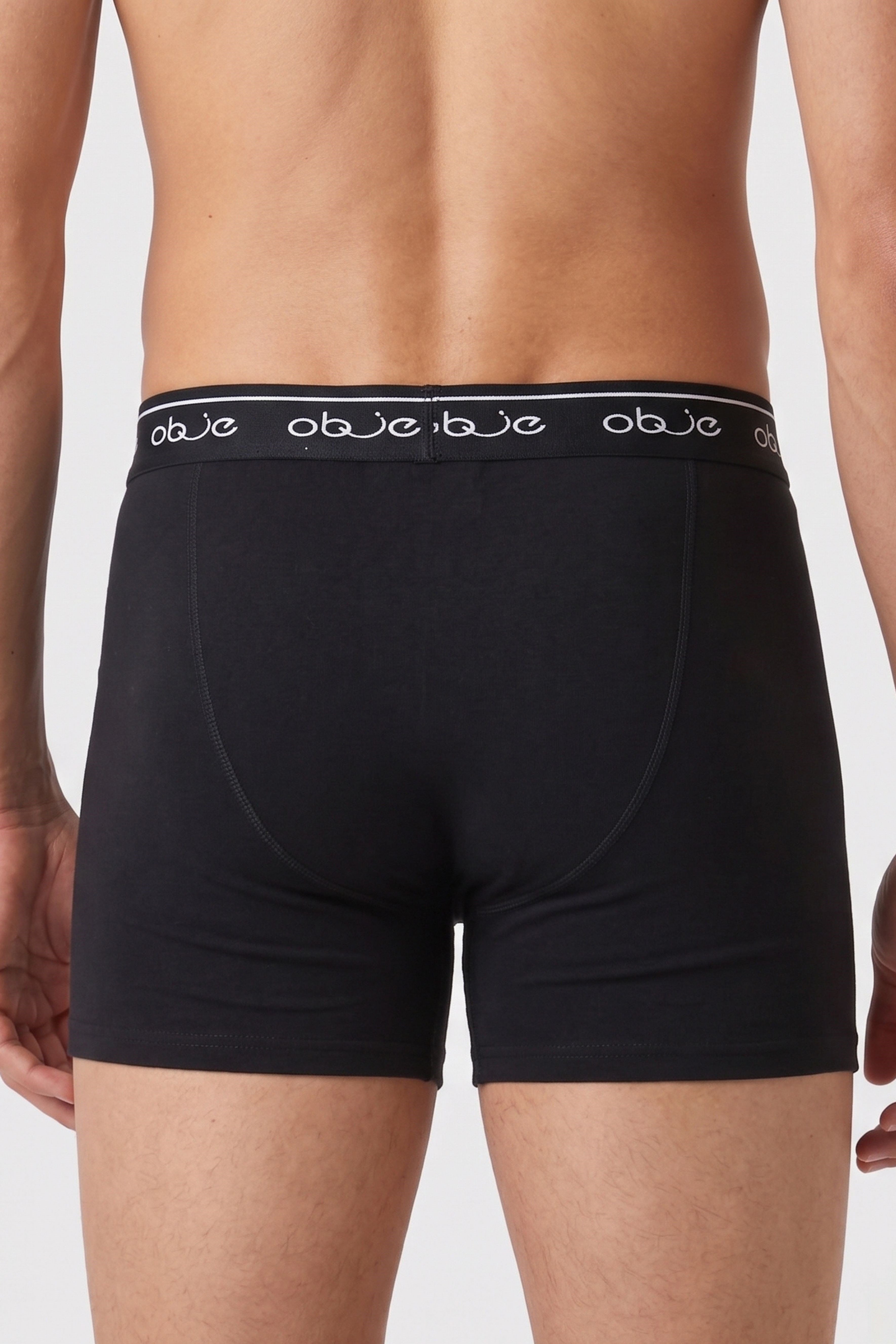 Erkek Siyah Penye Modal Boxer