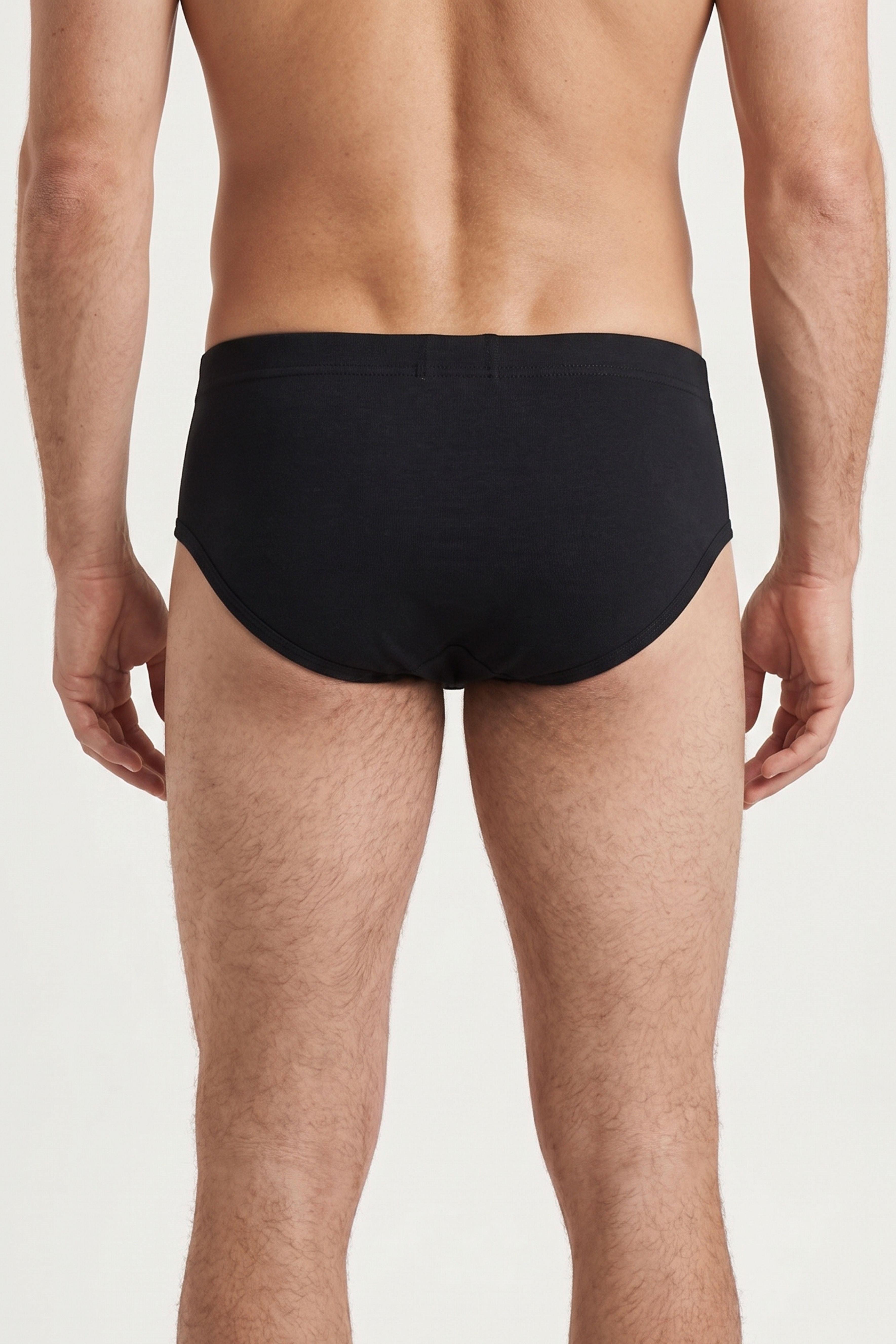 Erkek Siyah Penye Slip