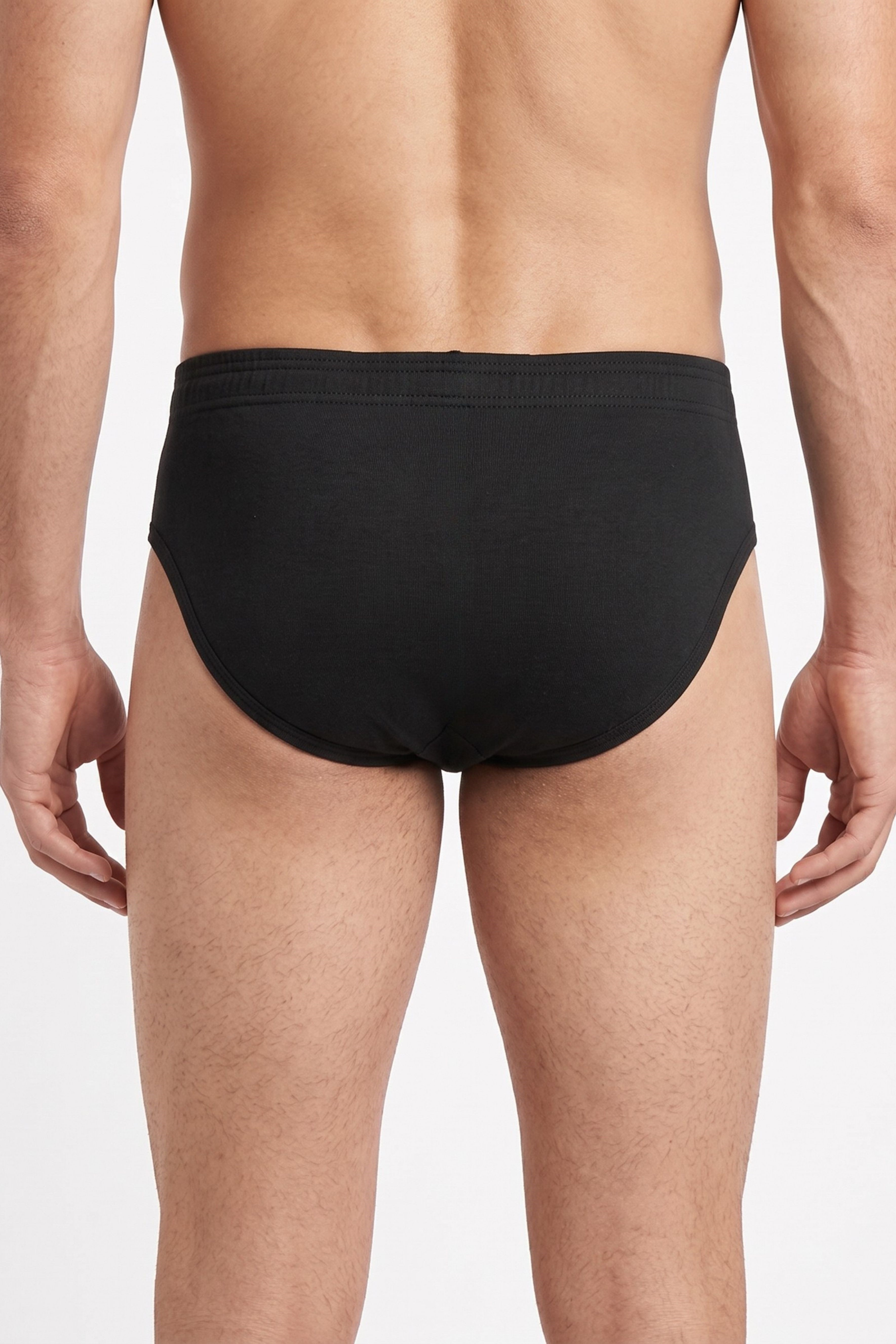 Erkek Siyah Penye Spor Slip