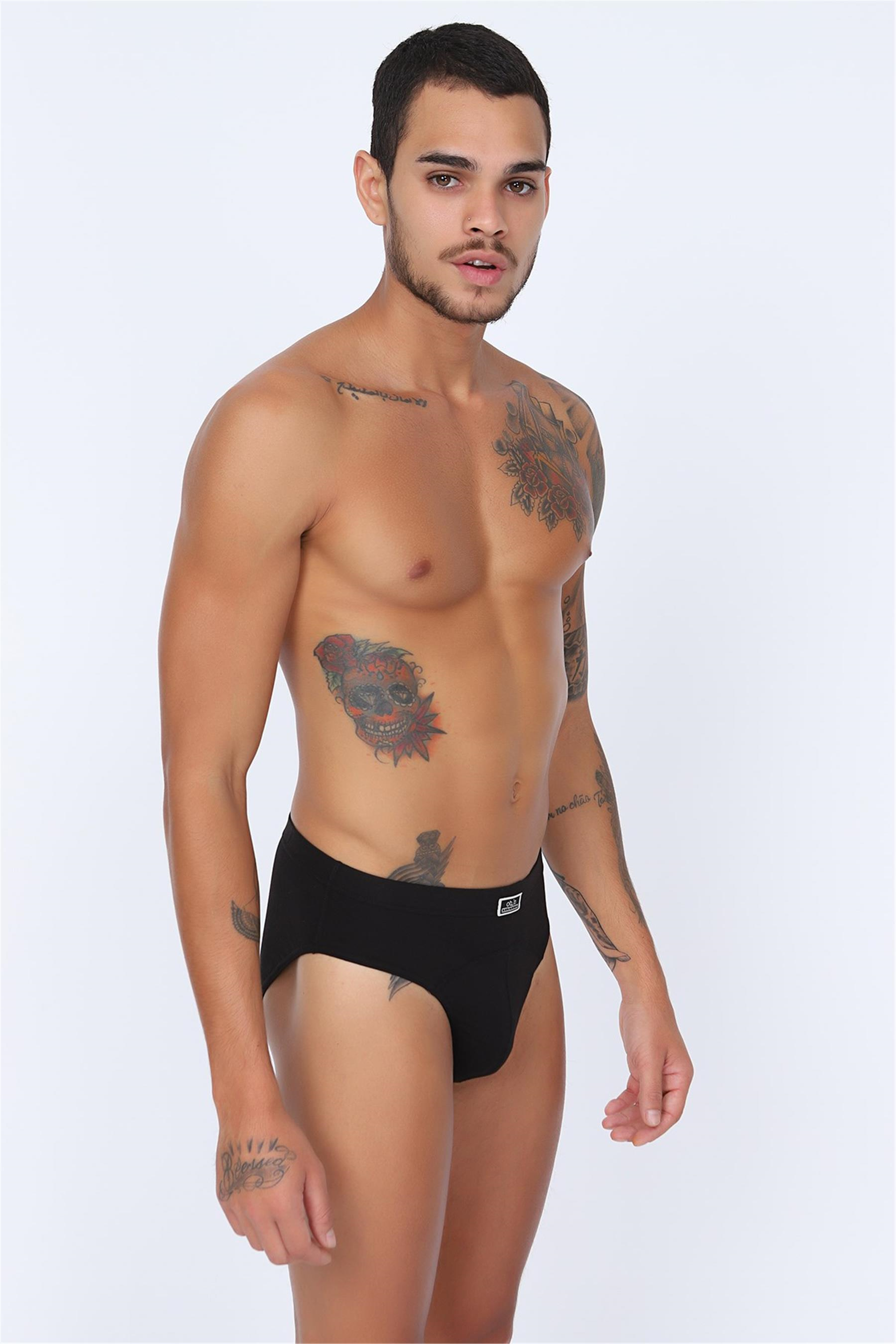 Erkek Siyah Süprem Slip