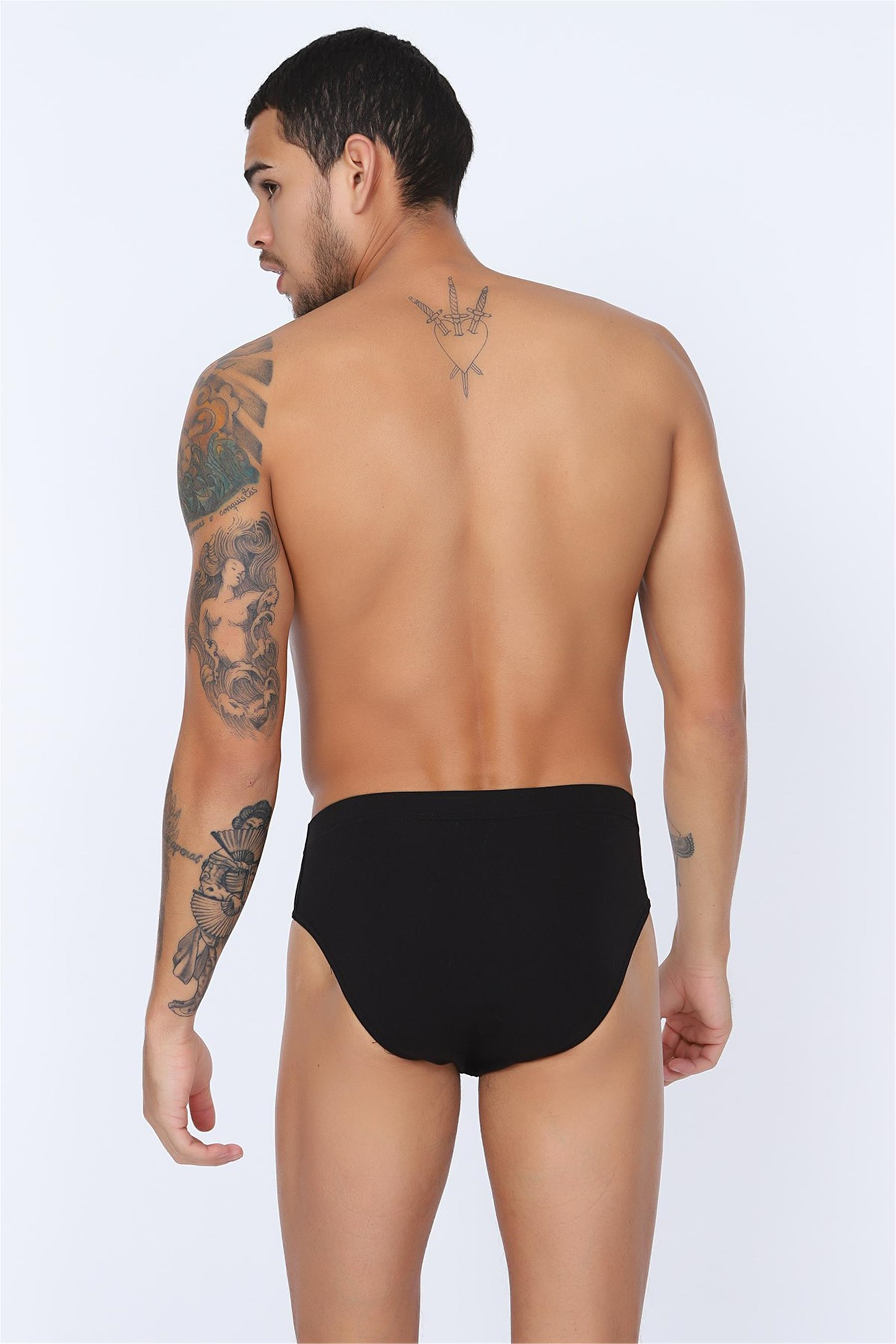 Erkek Siyah Süprem Slip