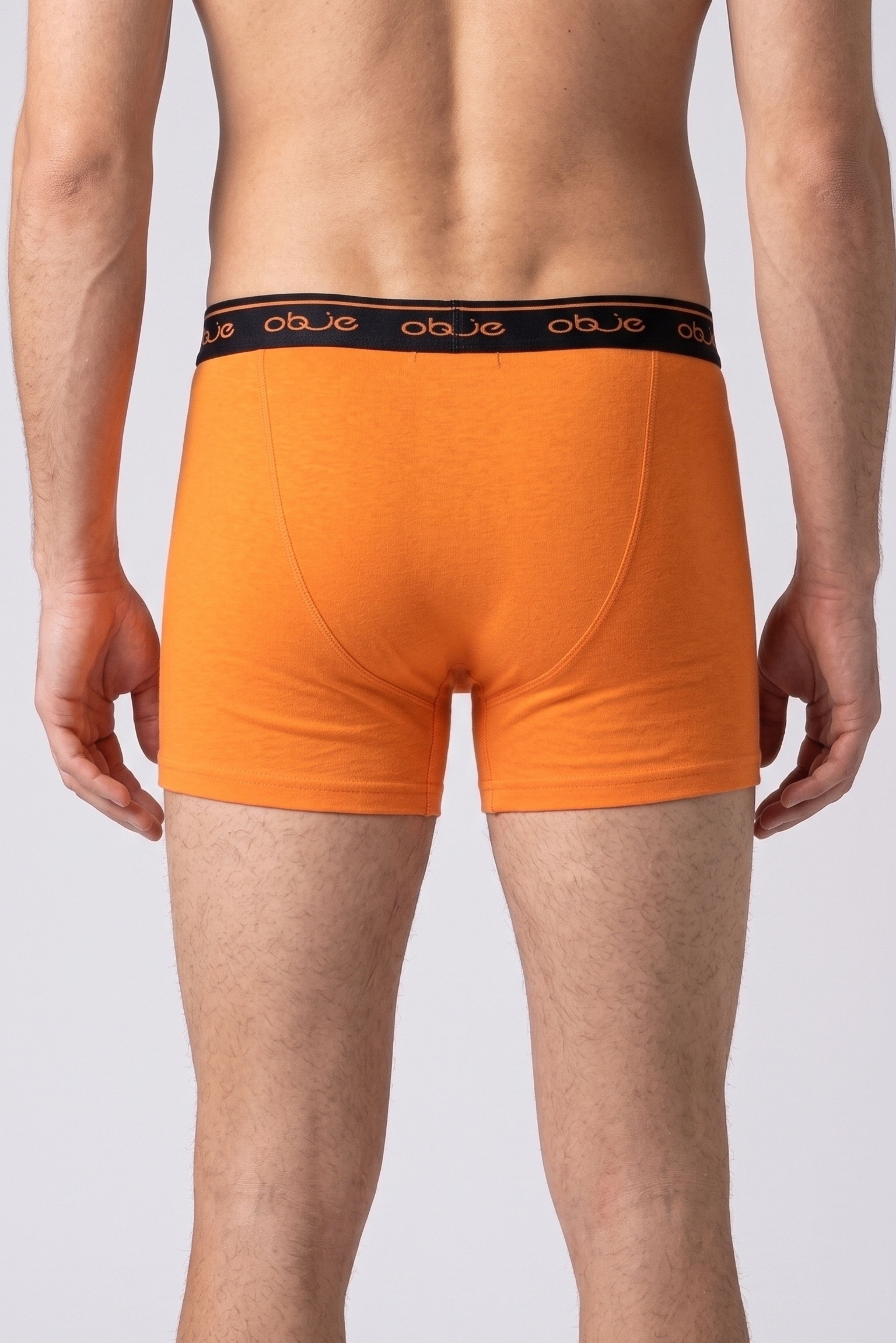 Erkek Turuncu Penye Modal Boxer