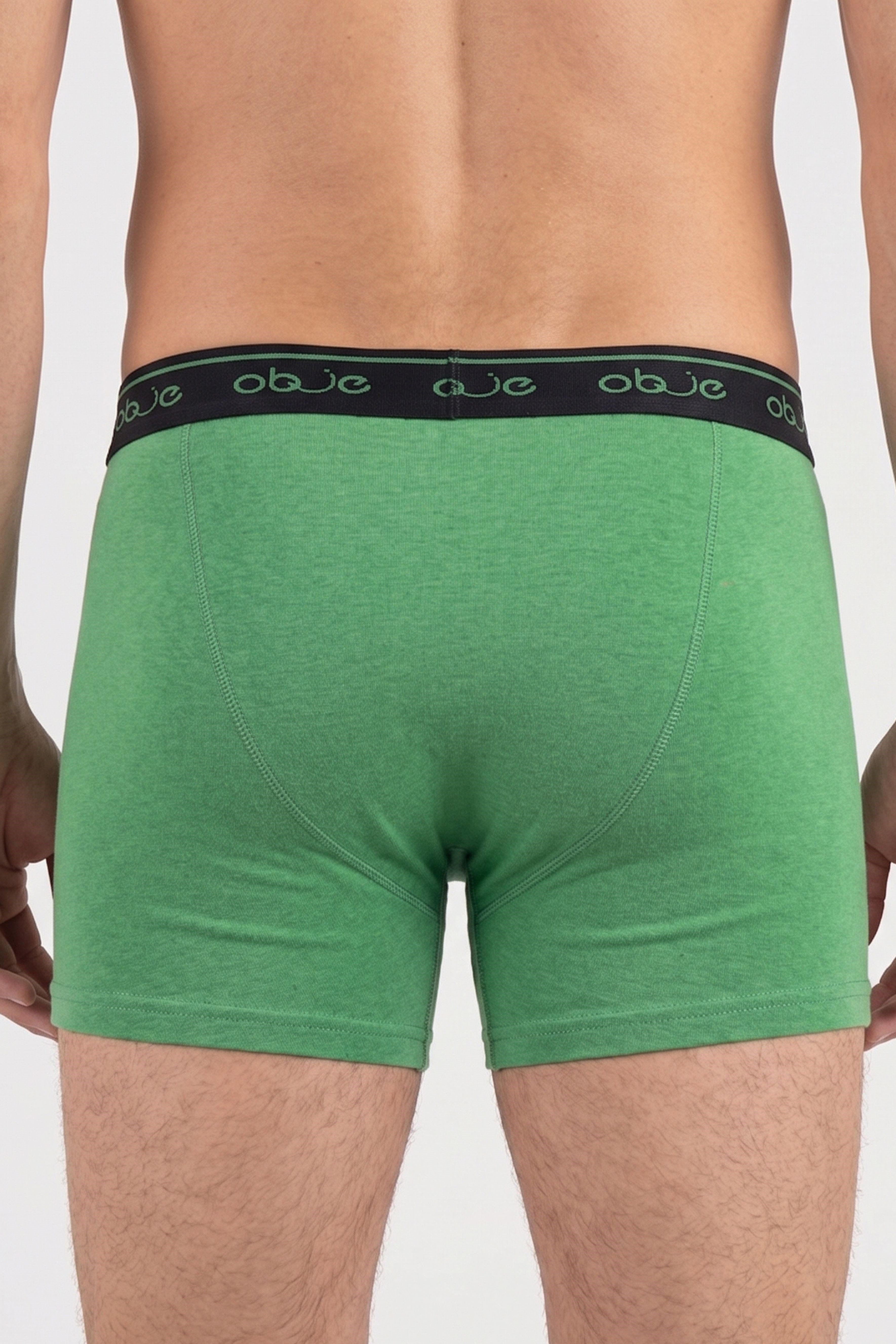 Erkek Yeşil Penye Modal Boxer