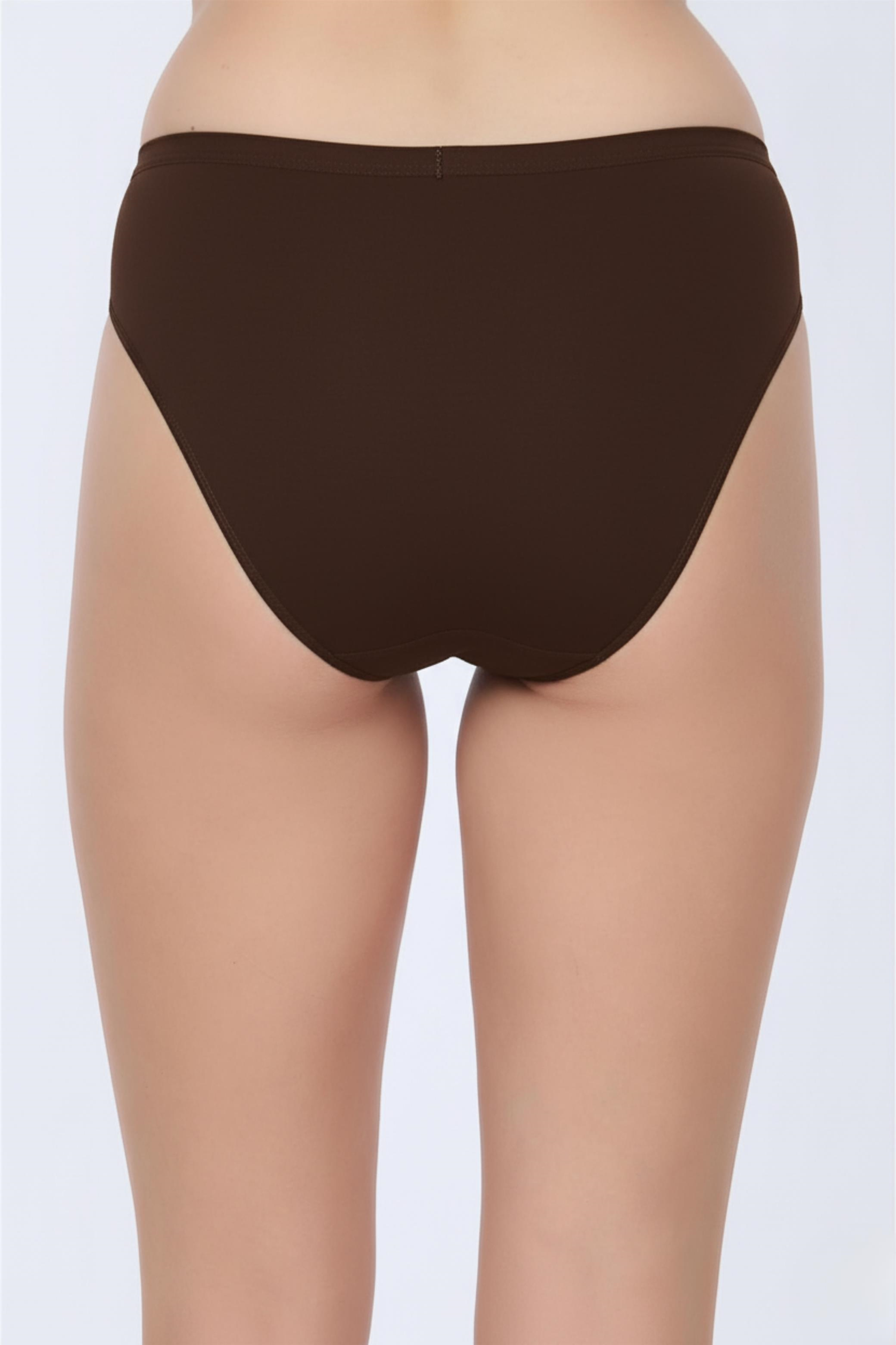 Kadın Acı Kahve Cotton Sinerji Külot