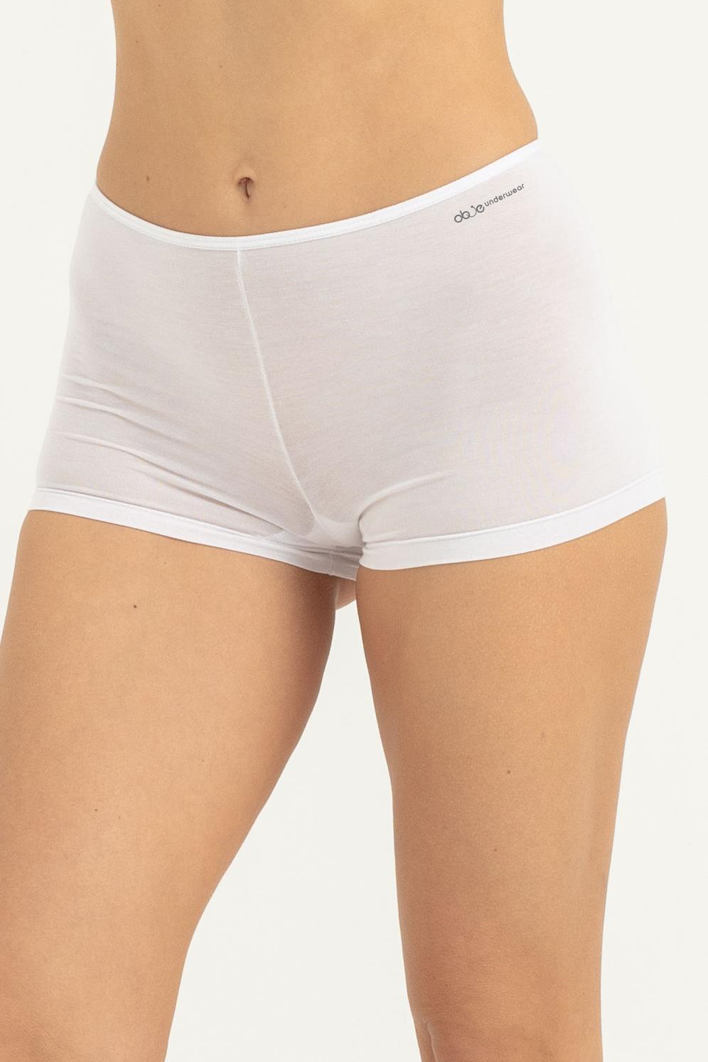 Kadın Beyaz Micro Modal Boxer