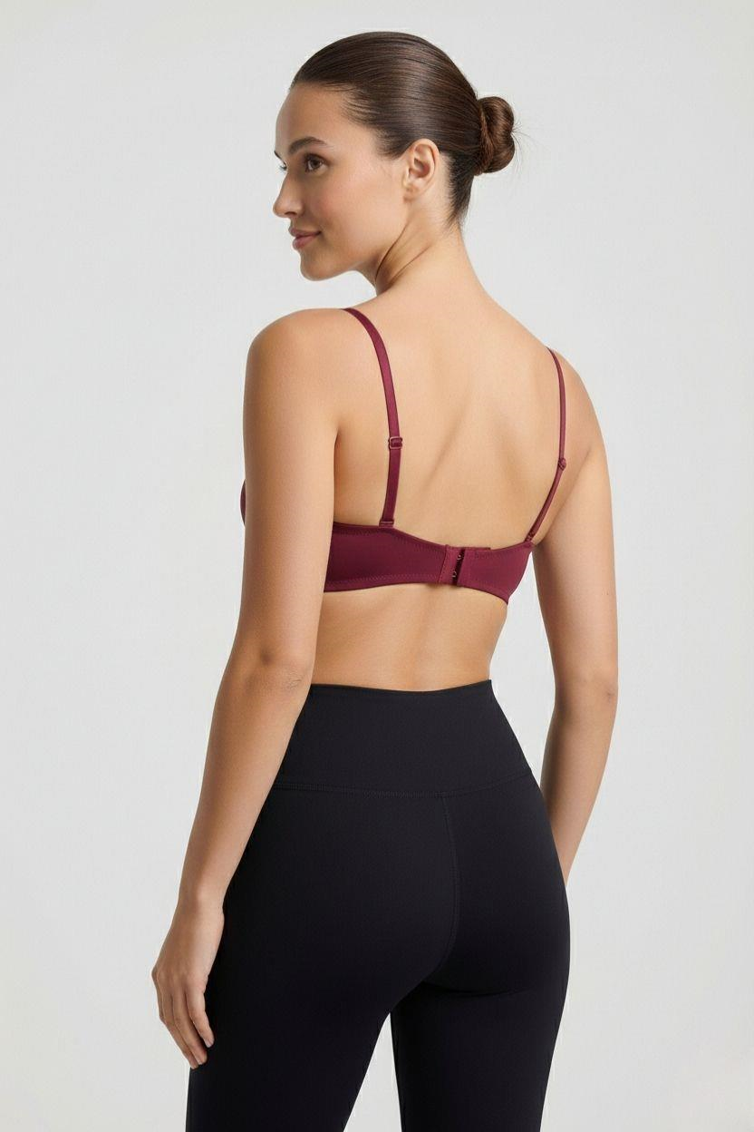Kadın Bordo Lotus Sütyen