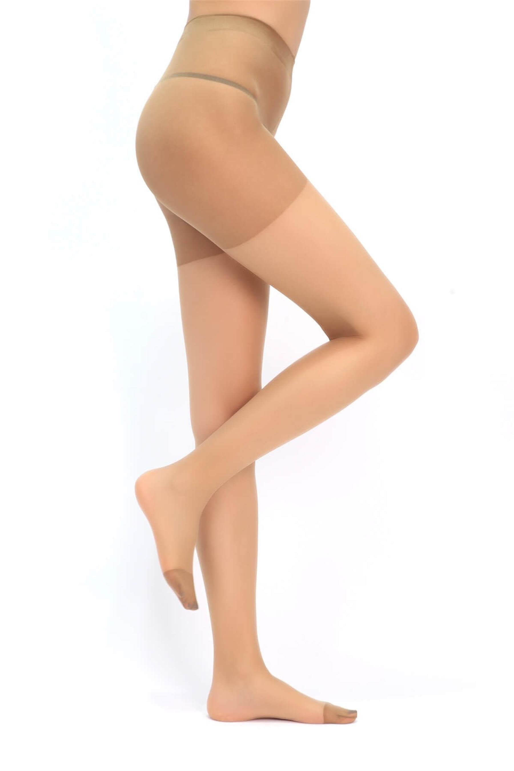 Kadın Bronz Fit 15 Külotlu Çorap