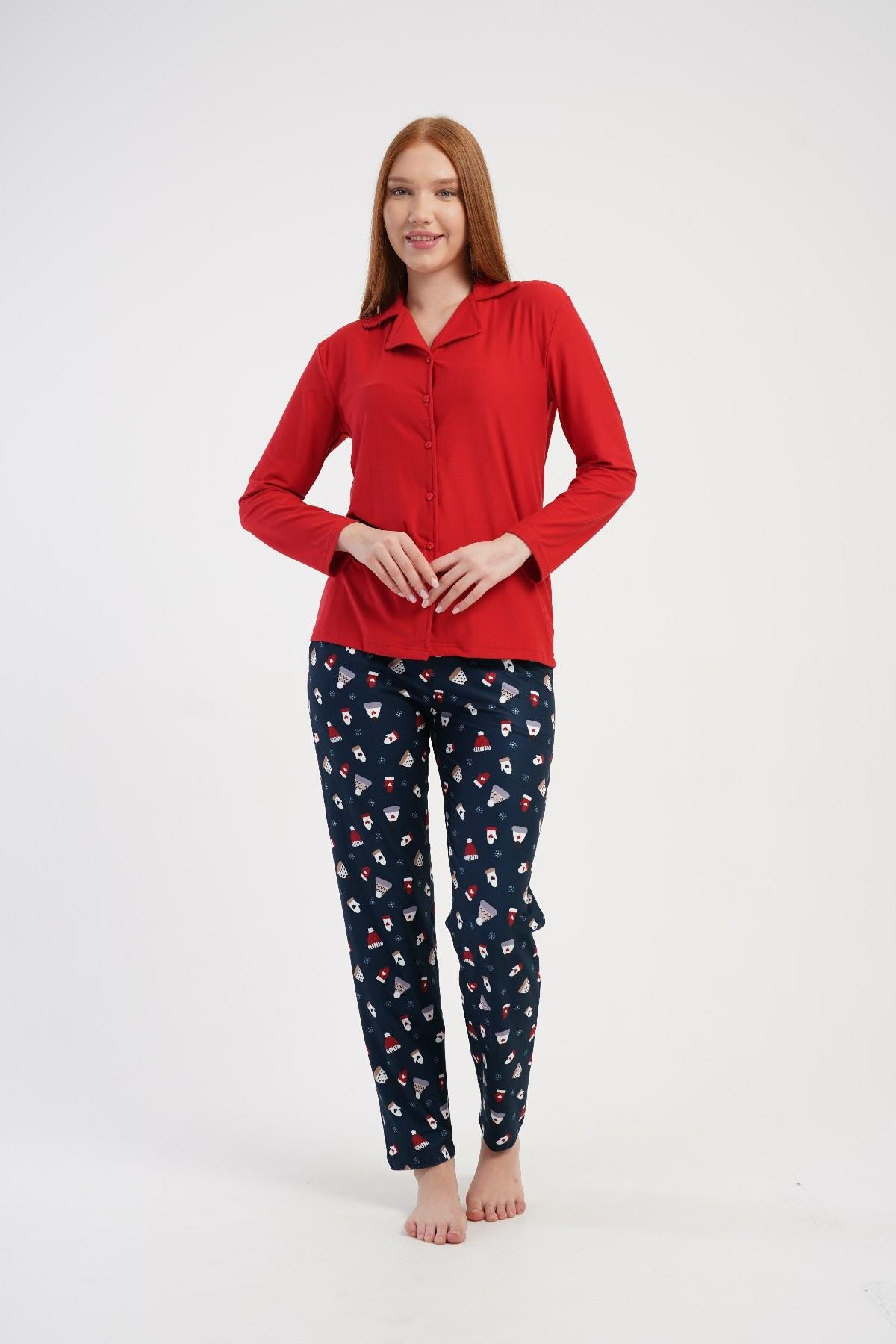 Kadın İndigo Marla Cepli Pijama Altı