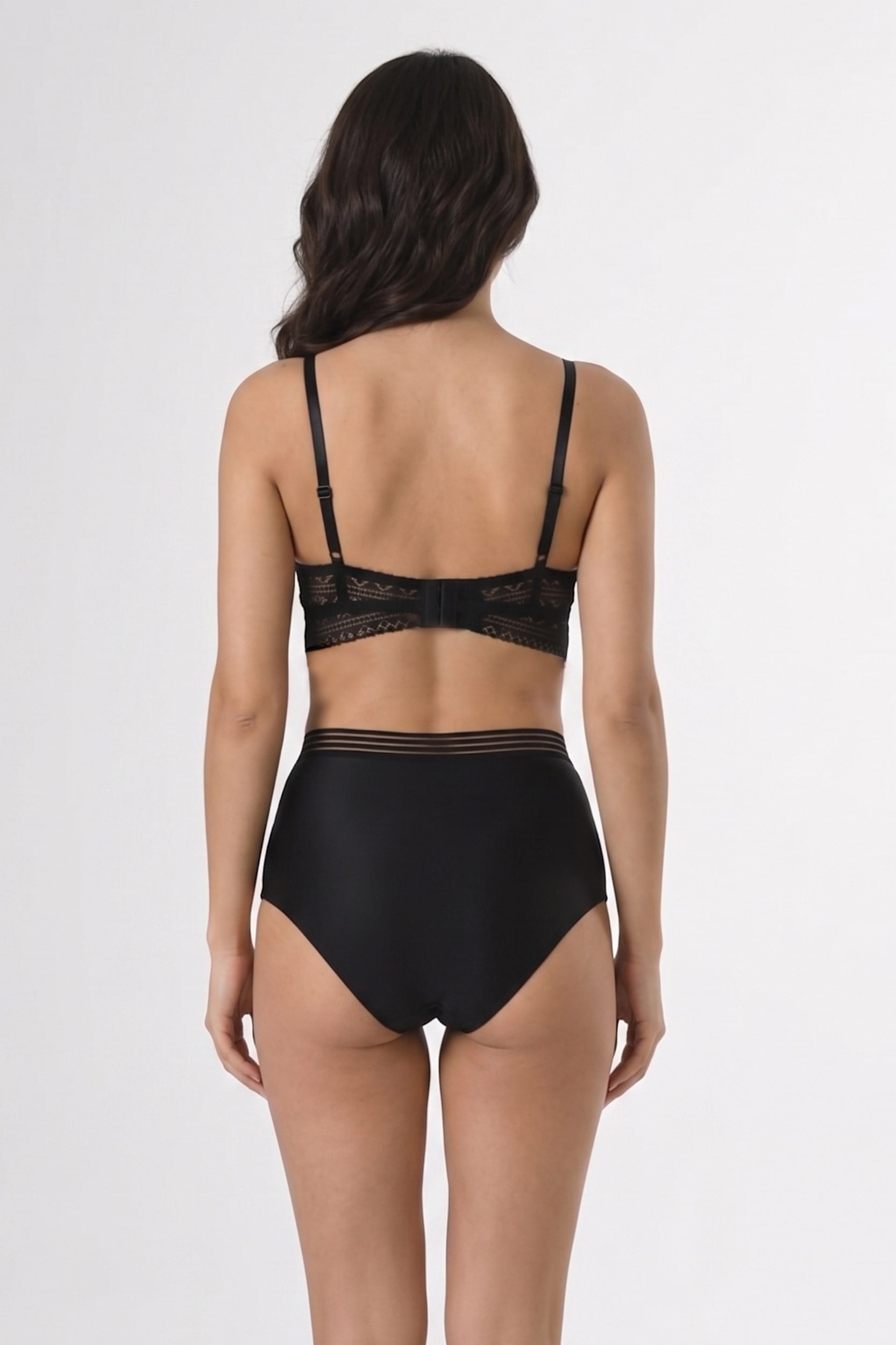 Kadın Siyah Bralet