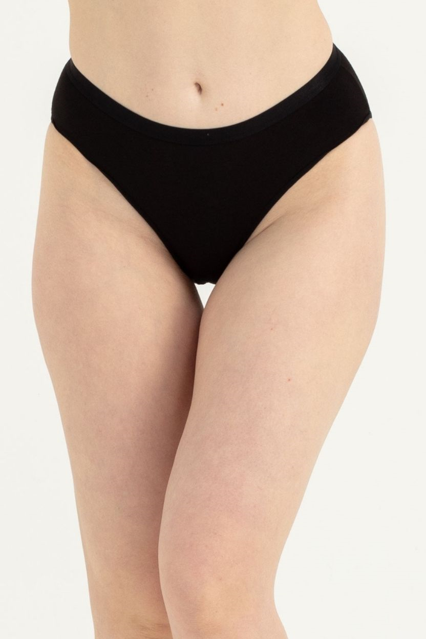 Kadın Siyah Slip Külot
