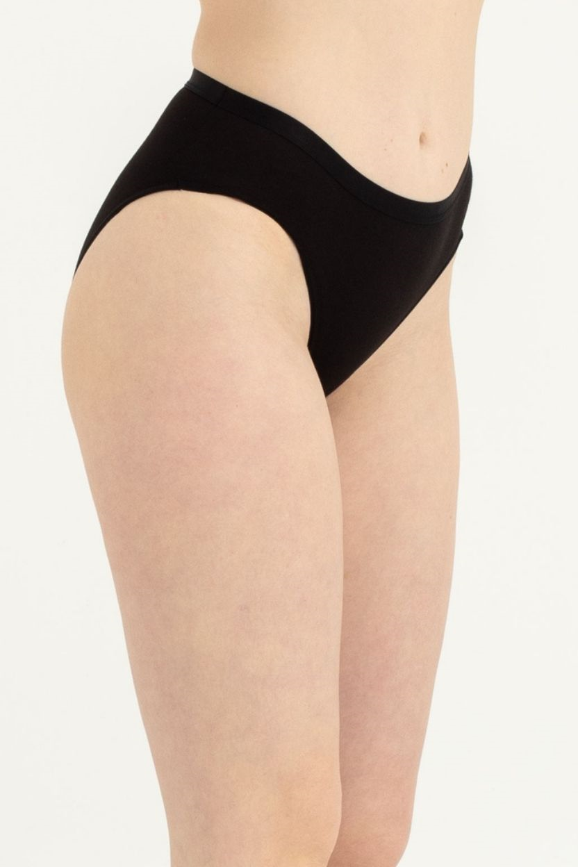 Kadın Siyah Slip Külot