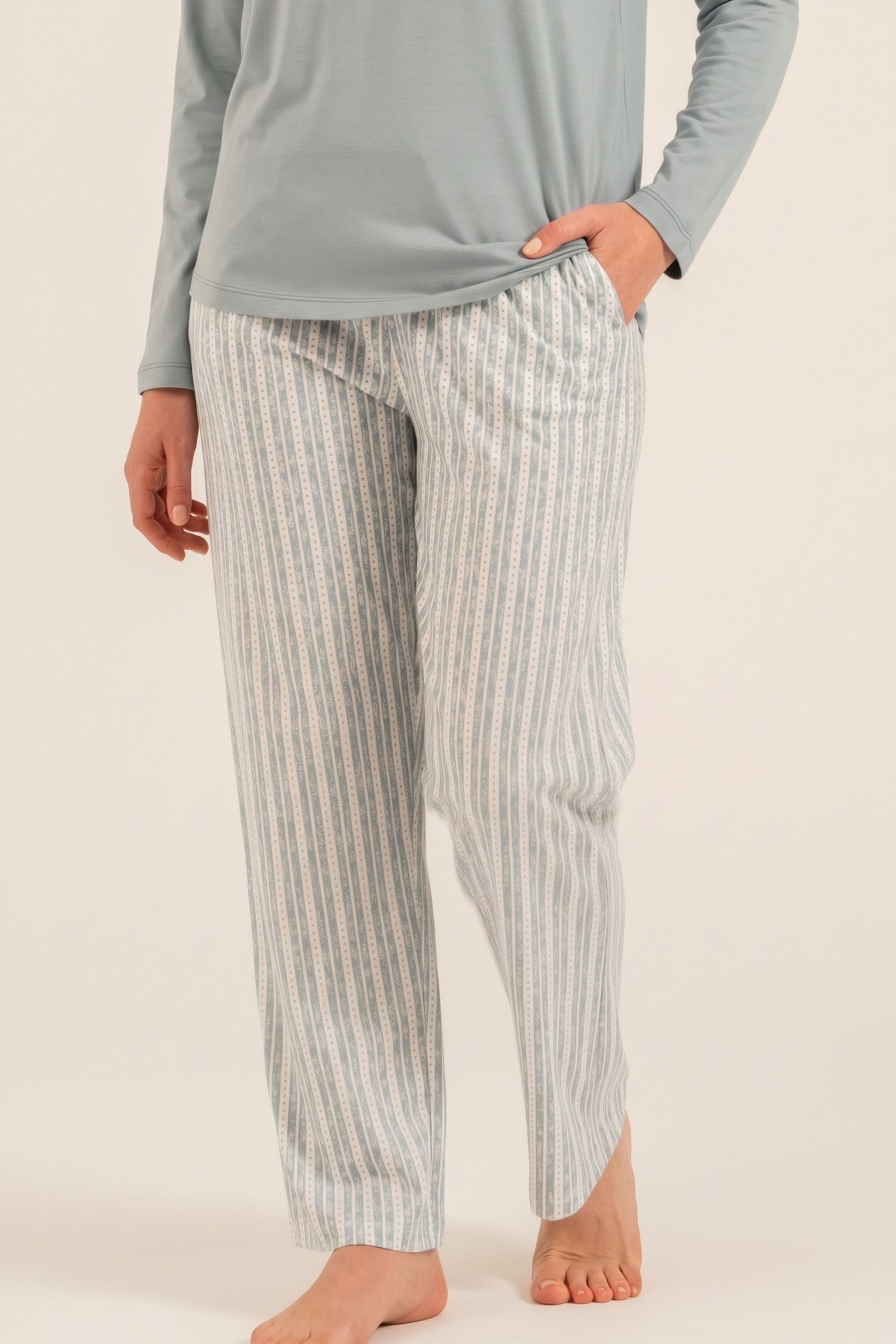 Kadın Soft Yeşil Pijama Altı