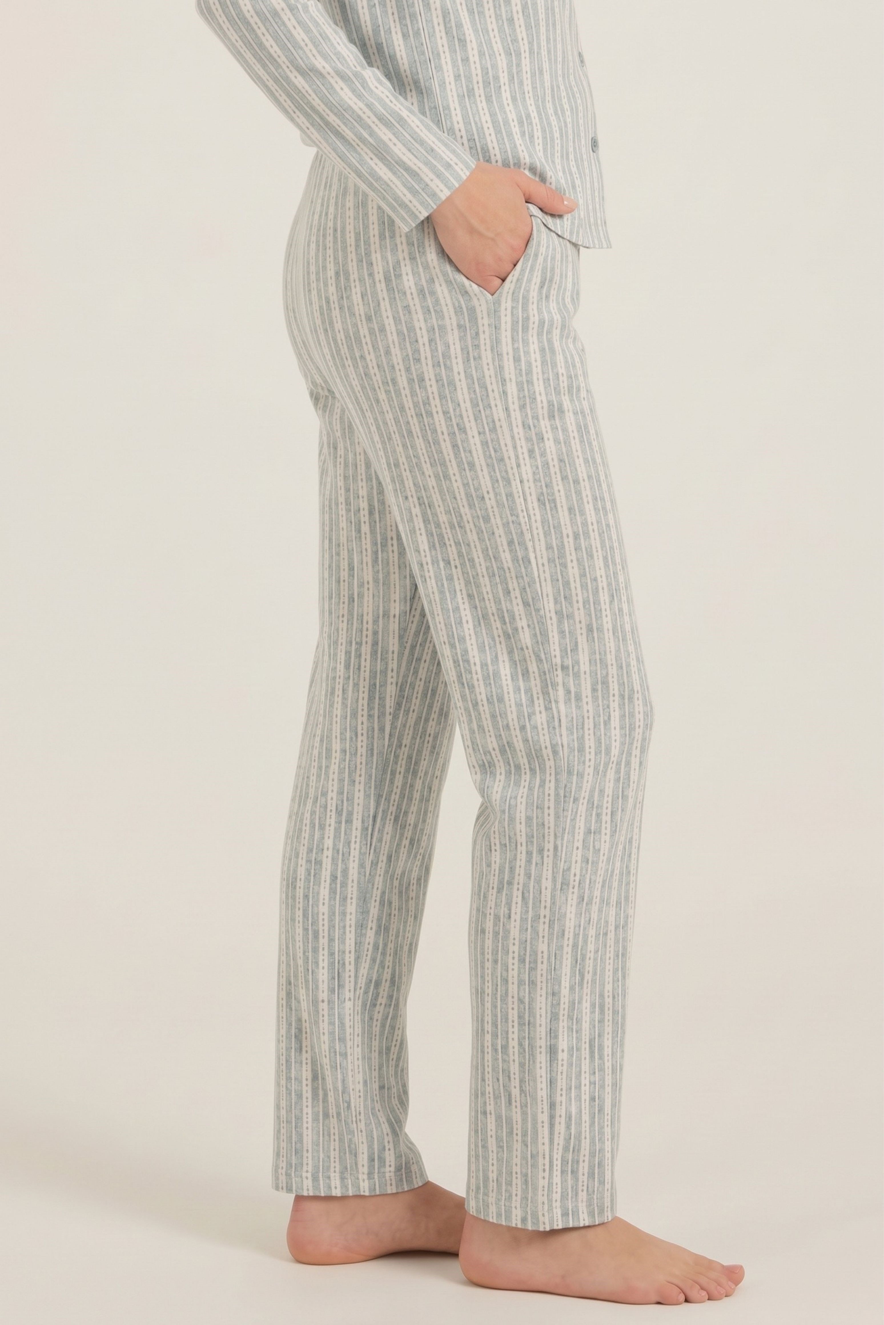 Kadın Soft Yeşil Pijama Altı