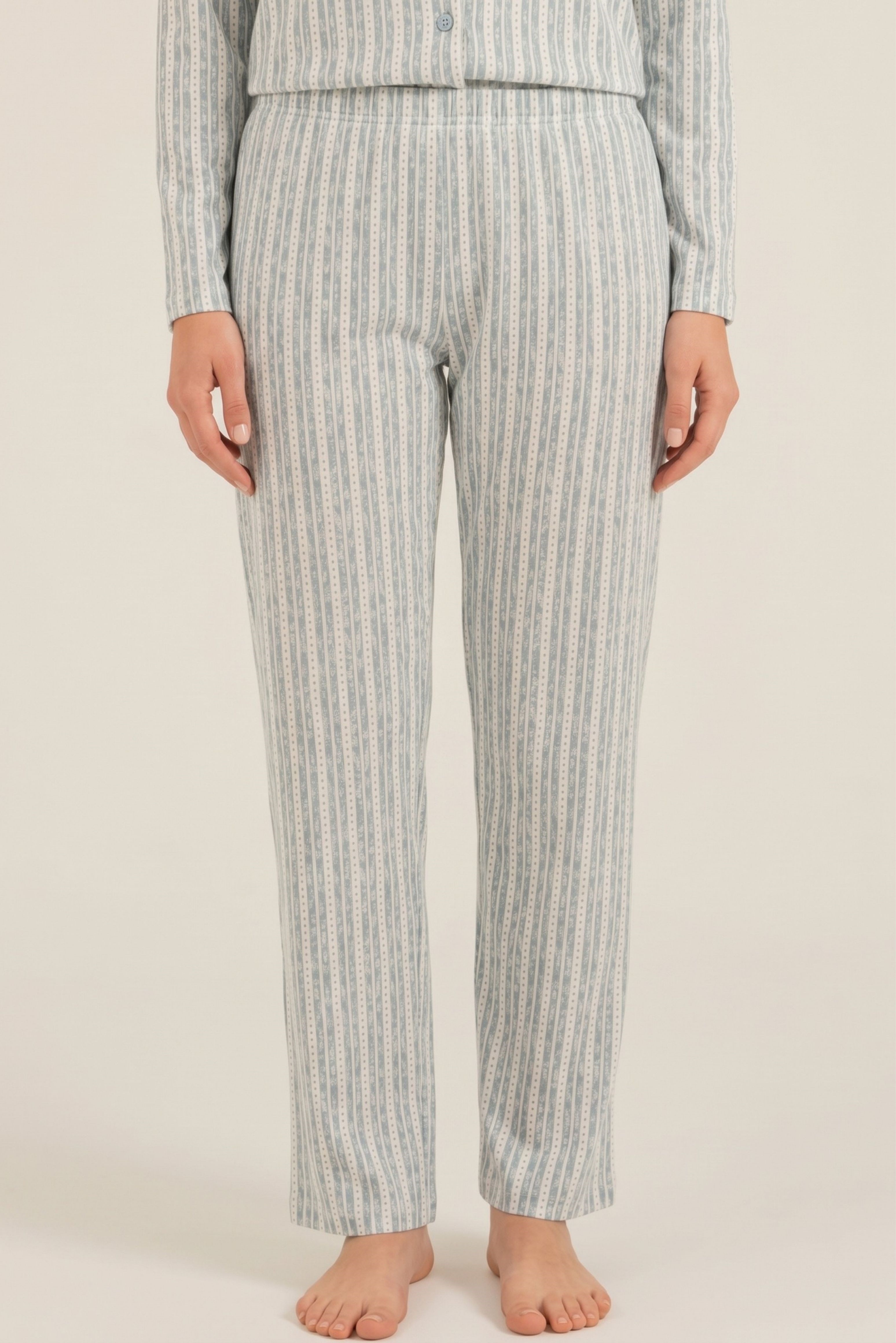 Kadın Soft Yeşil Pijama Altı