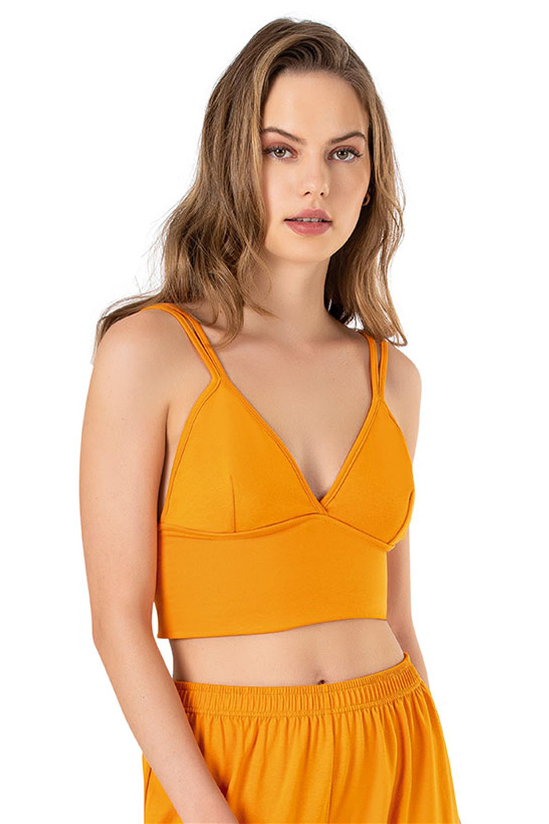 Kadın Turuncu Cotton Crop