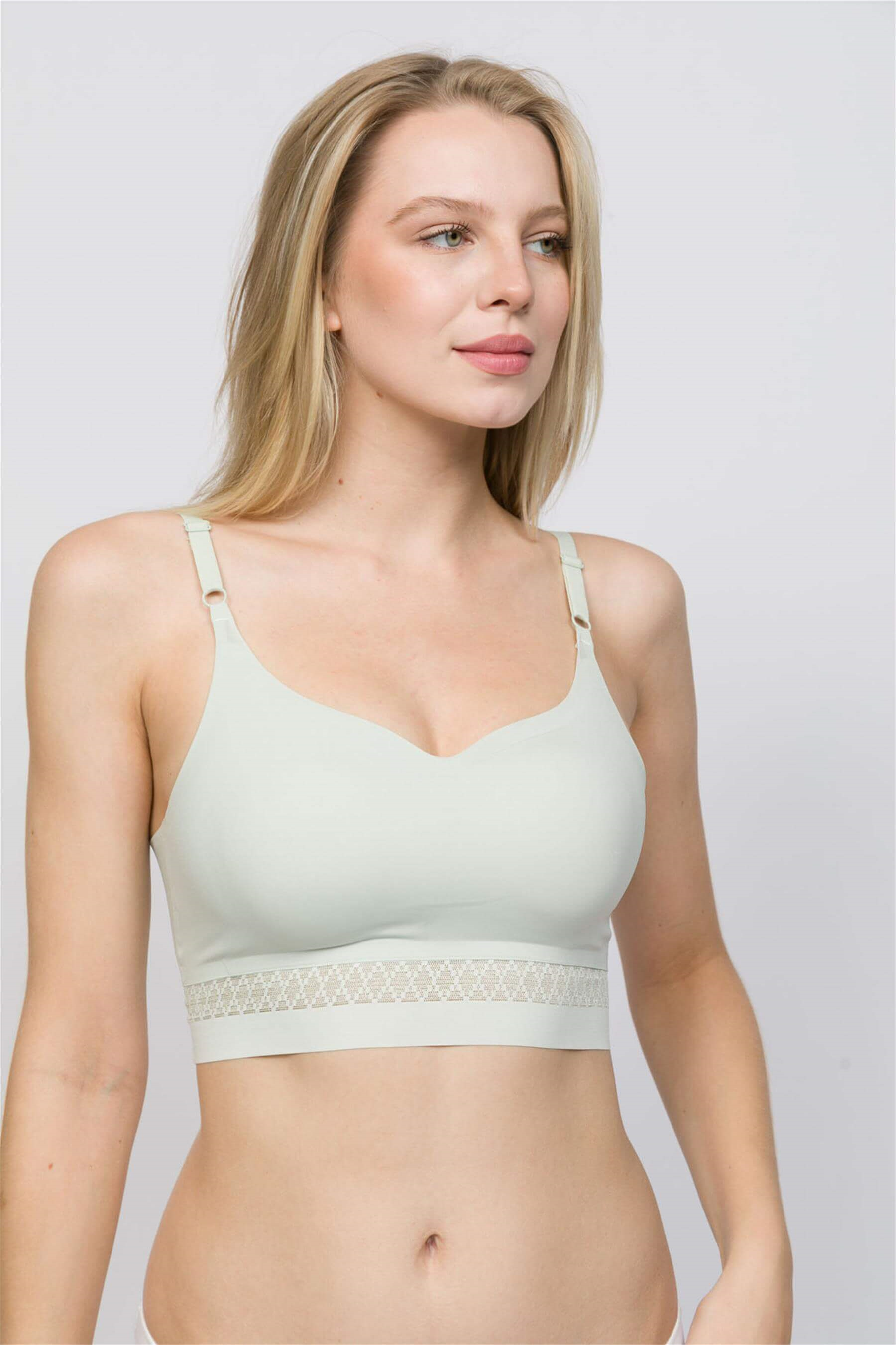Kadın Yeşil Lazer Kesim Bralet