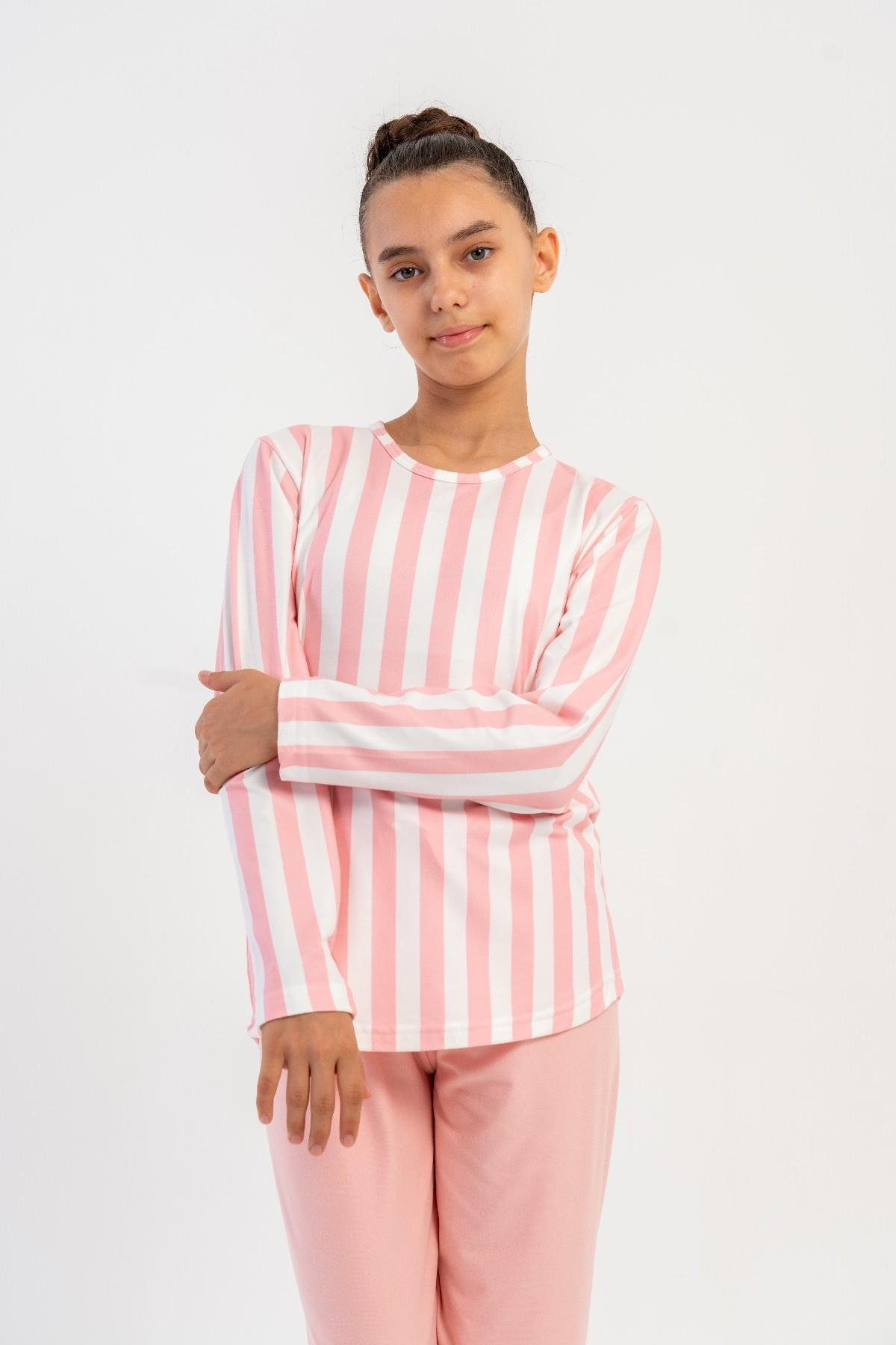 Kız Çocuk Pembe Marla Üst