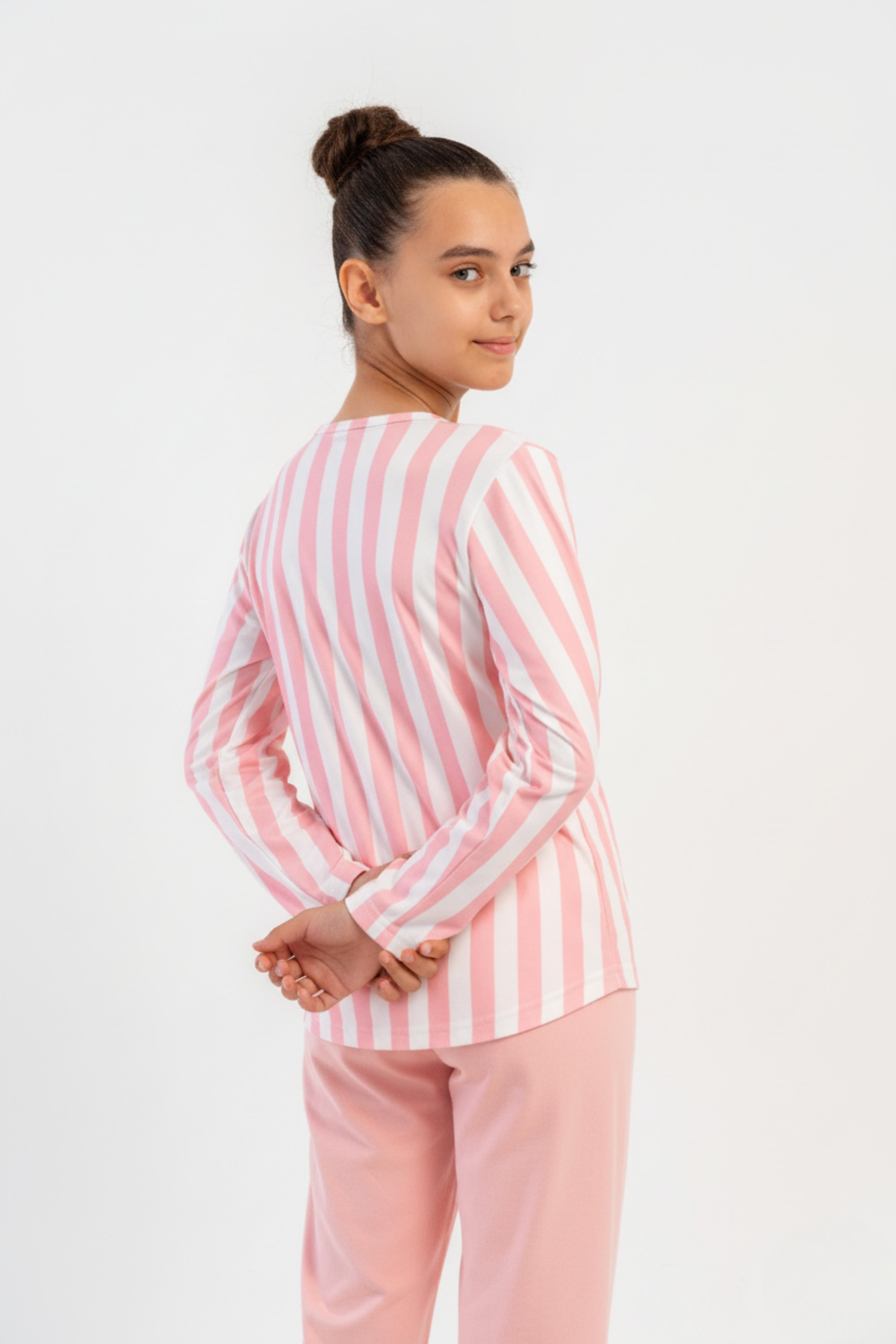 Kız Çocuk Pembe Marla Üst
