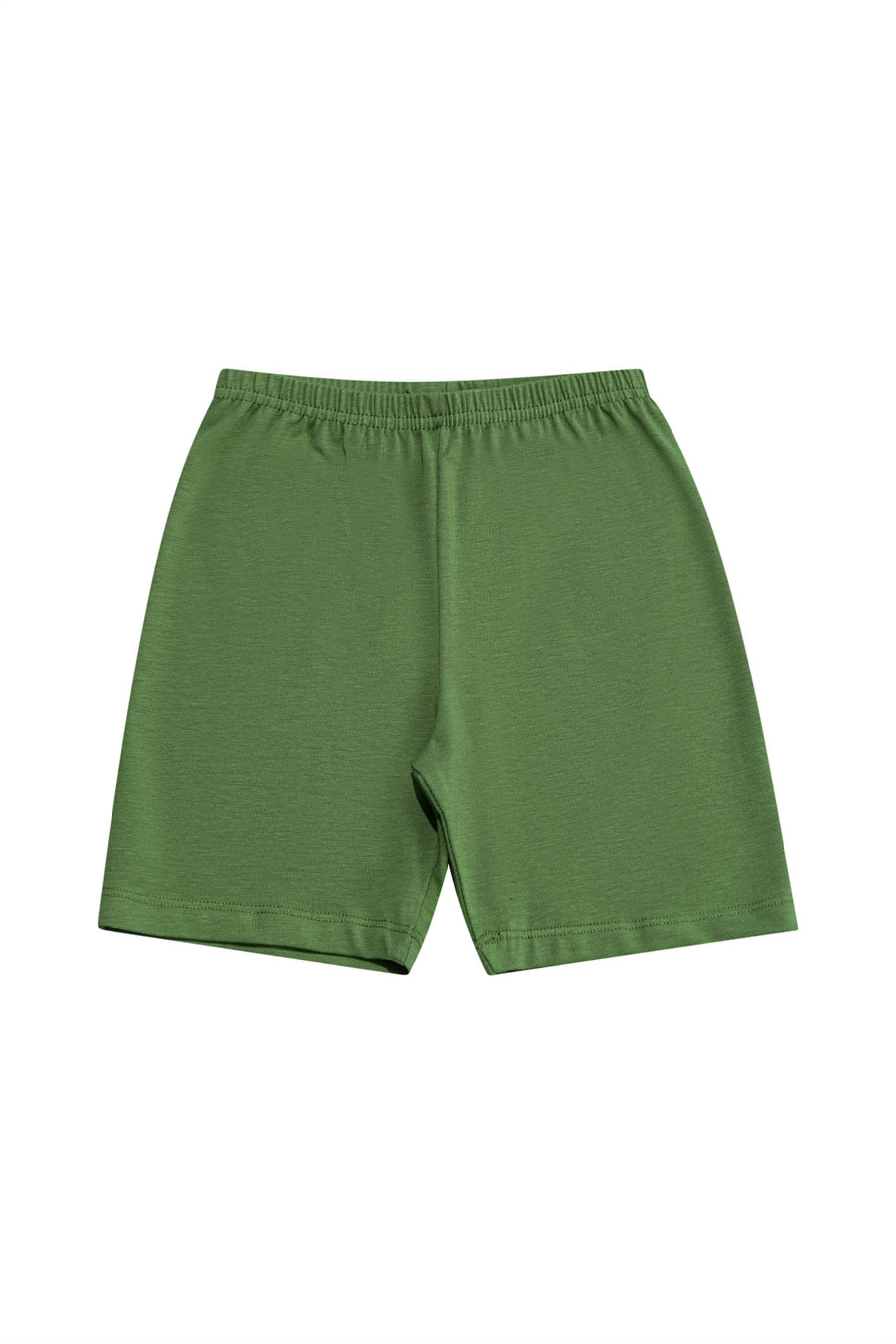 Kız Çocuk Yeşil Cotton Sporcu Tayt