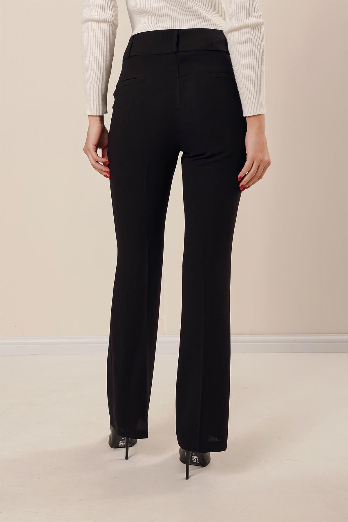 S-23K0190007Side Pocket Crepe Trousers
