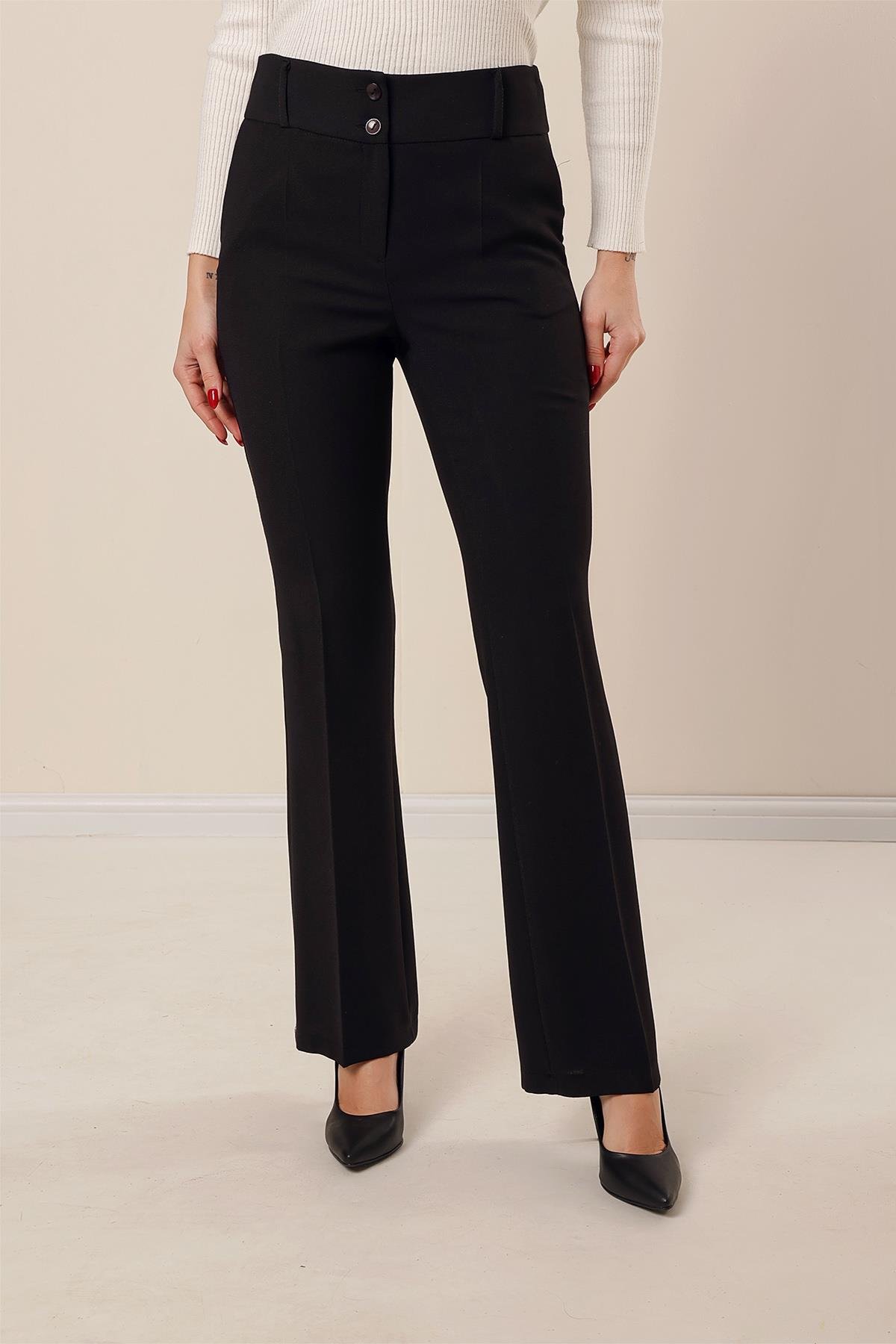 S-23K0190007Side Pocket Crepe Trousers