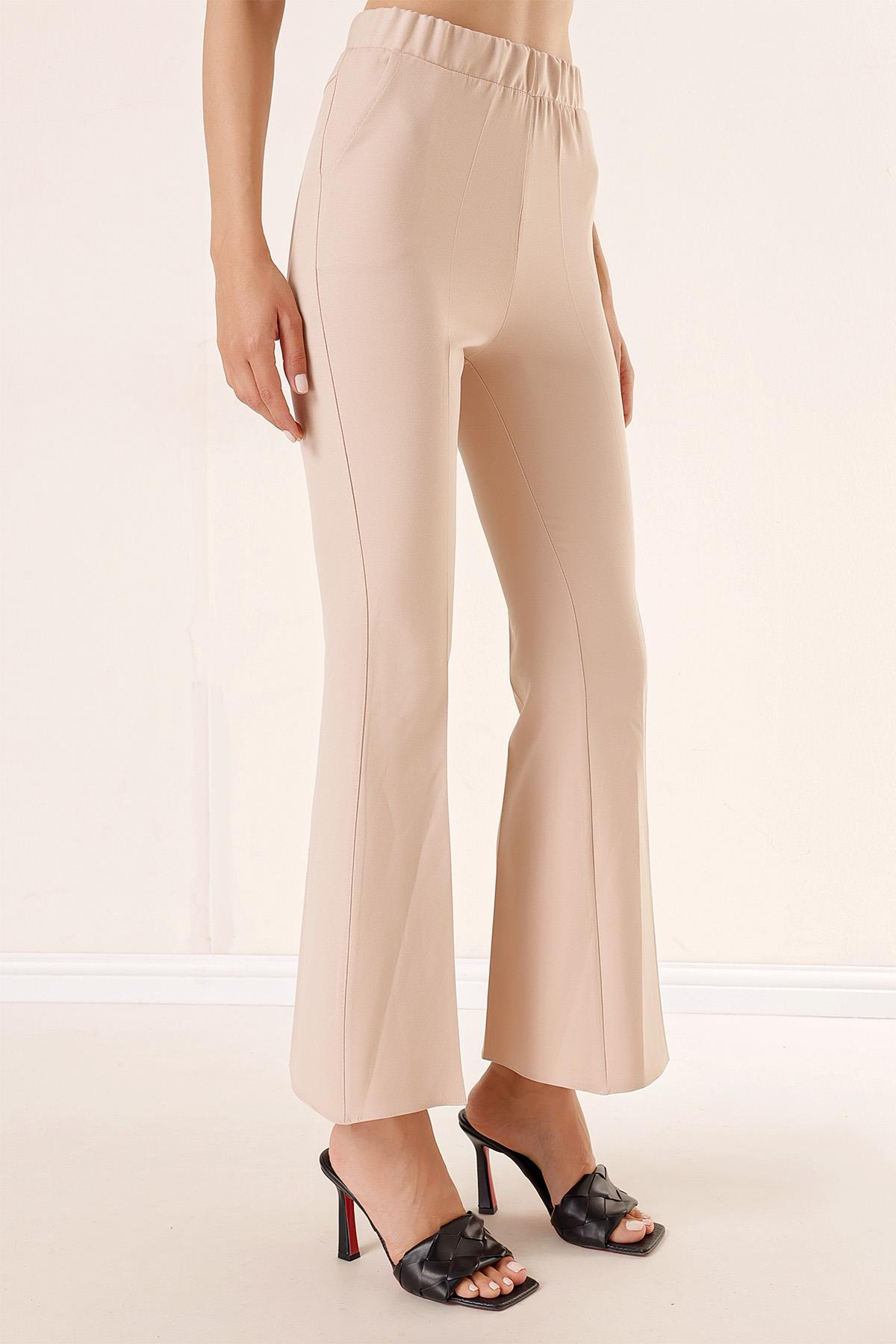 S-23K3970001İspanyol Paça Pantolon