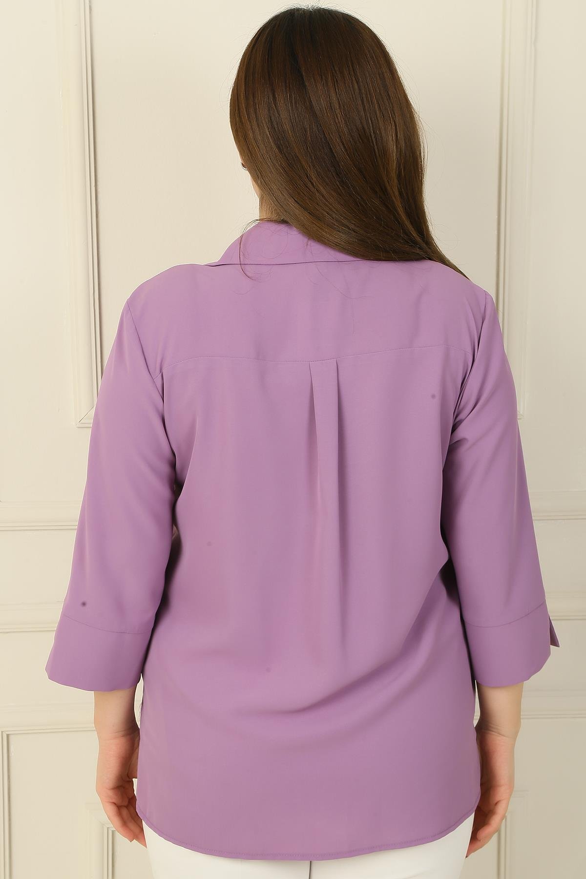 S-24Y1040003Polo Quarter-Sleeve Blouse B. B.