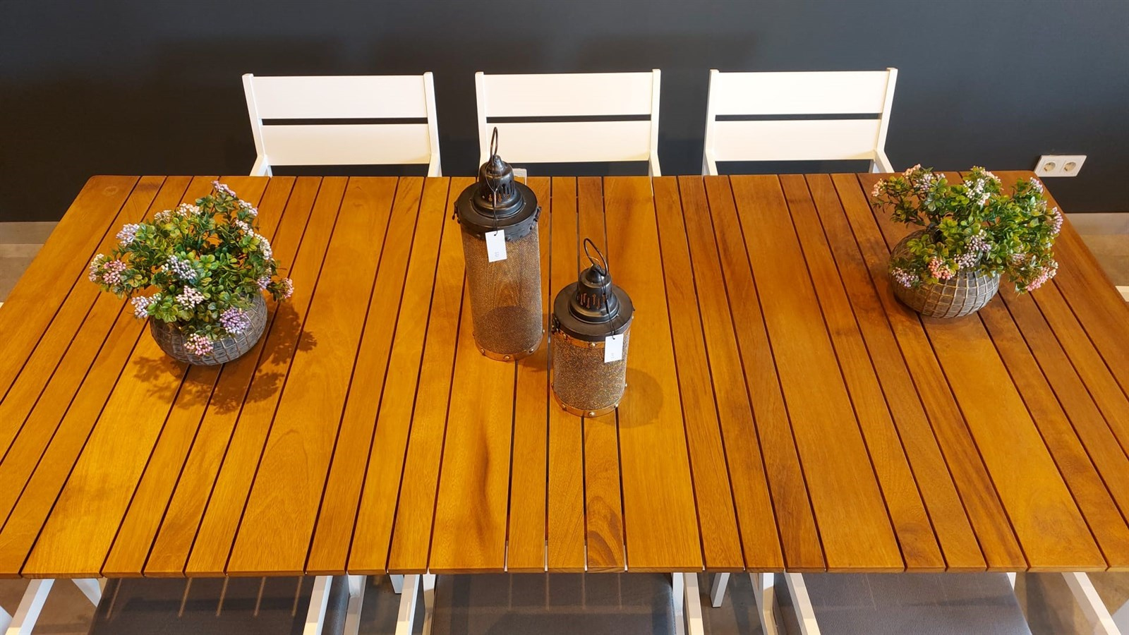 Ahşap Bahçe Masa Takımı Minderli ER-9925