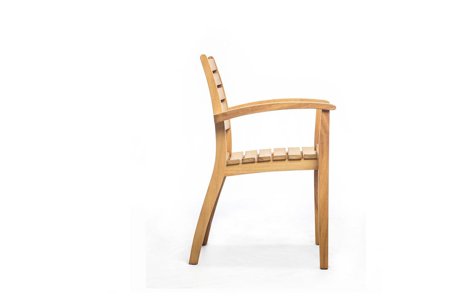 Ahşap Bahçe Sandalyesi Kollu 56 cm ER-1043