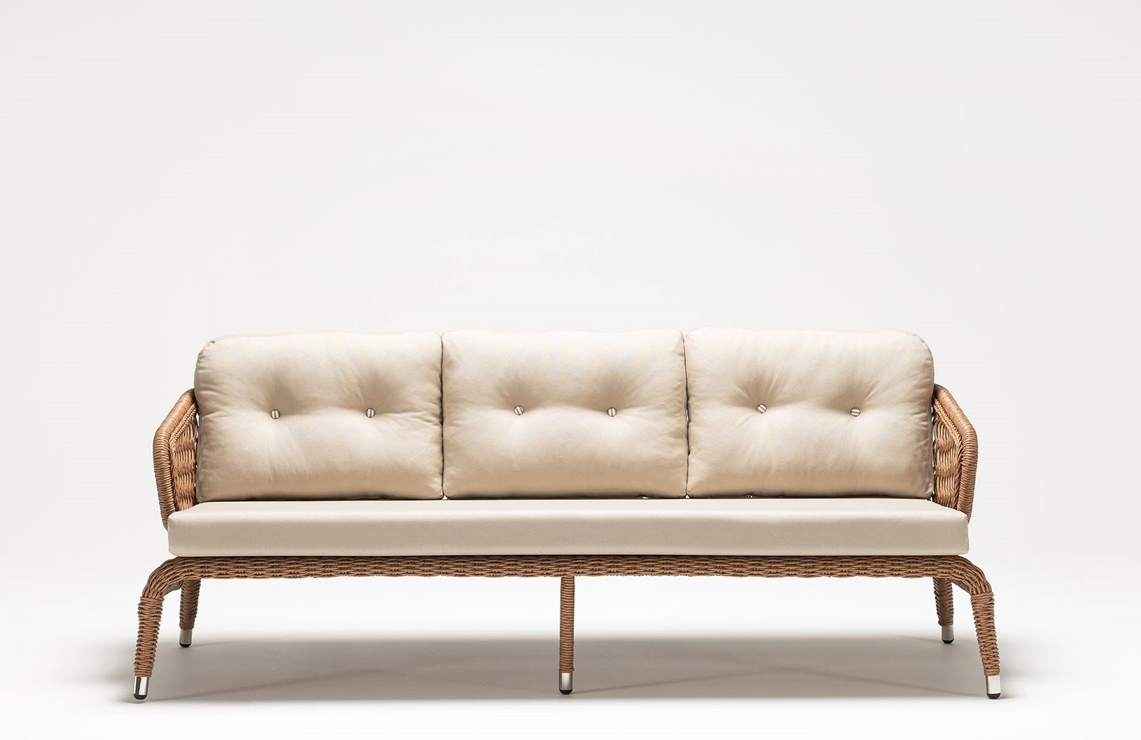 Bahçe Rattan Üçlü Koltuk BH-1096