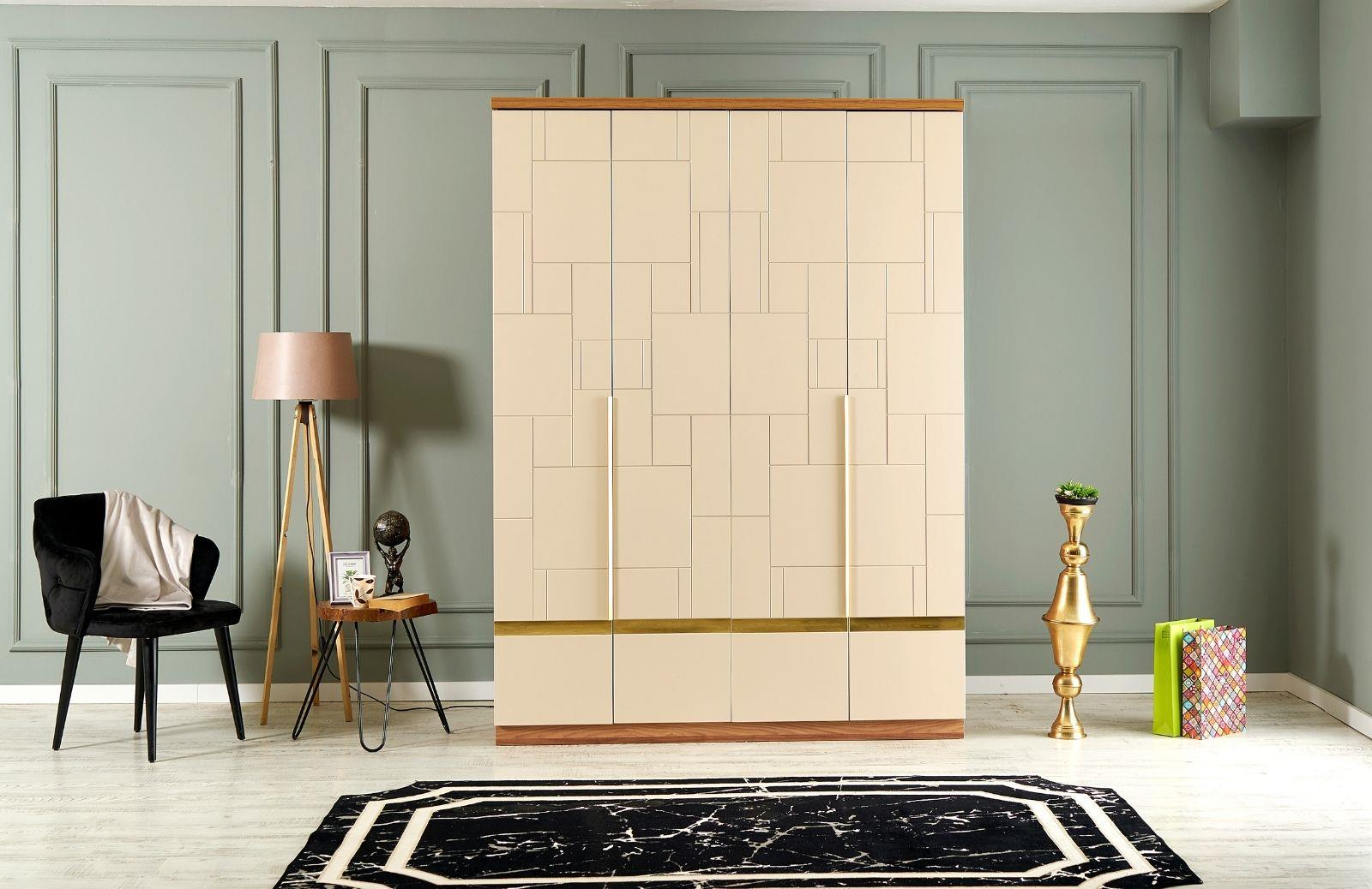 Borga 4 Kapaklı Dolap