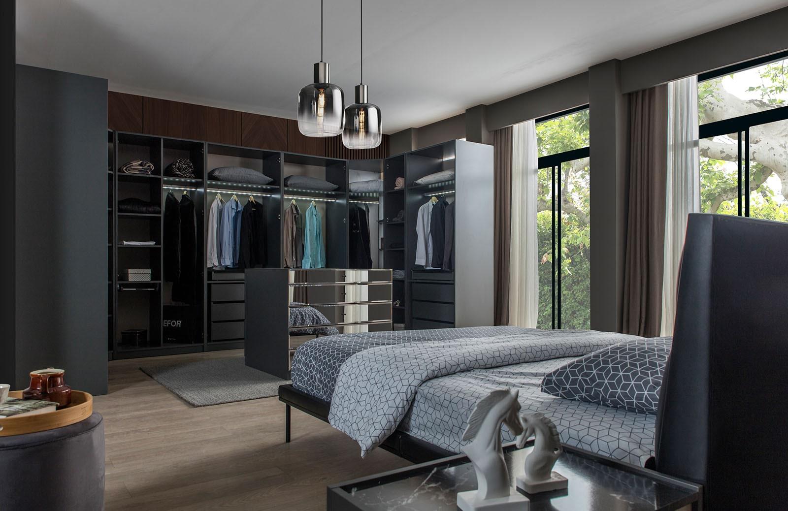 Daisi Köşe Dolap Takımı