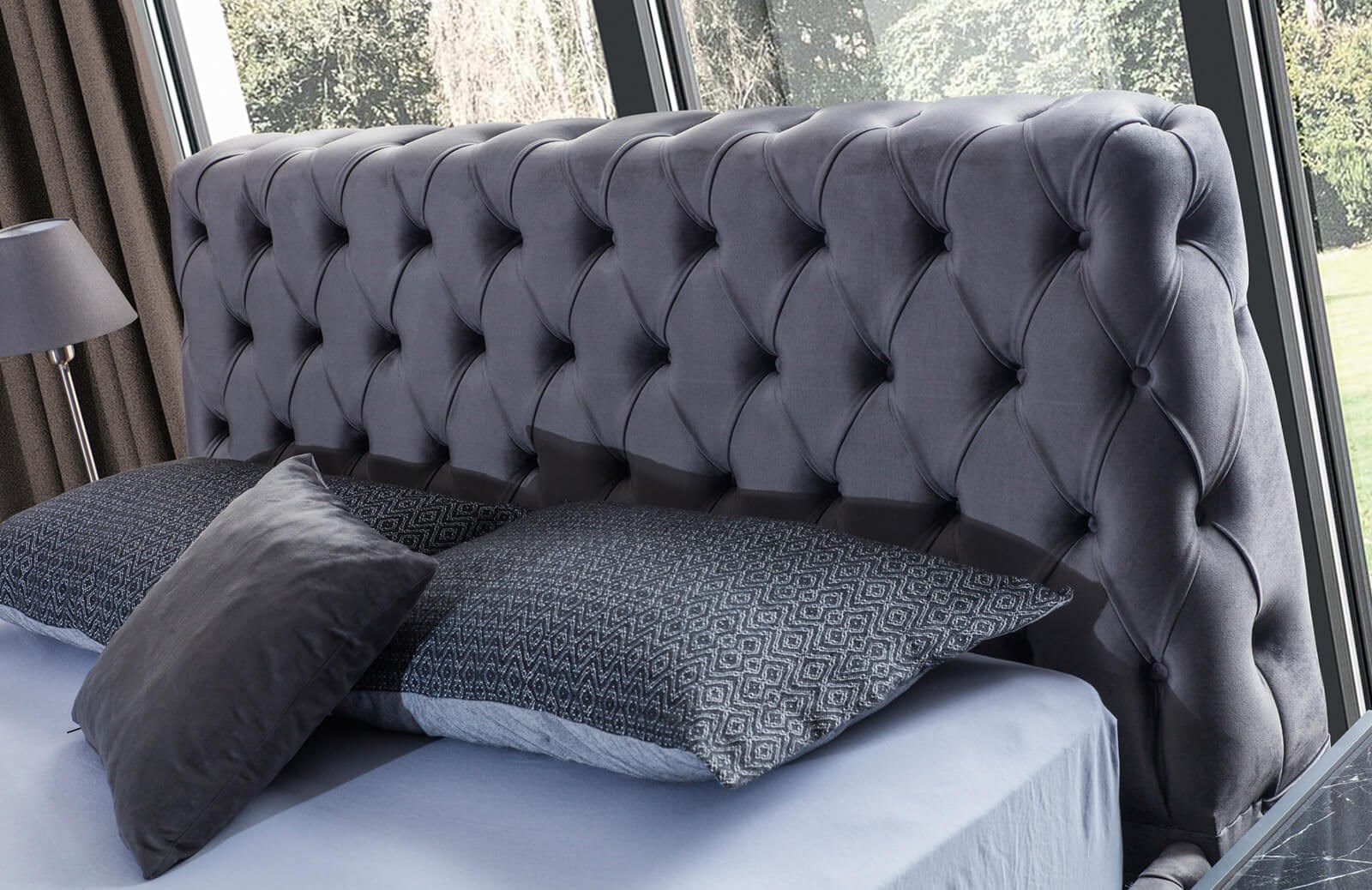 Daisi Yatak Odası Takımı Antrasit