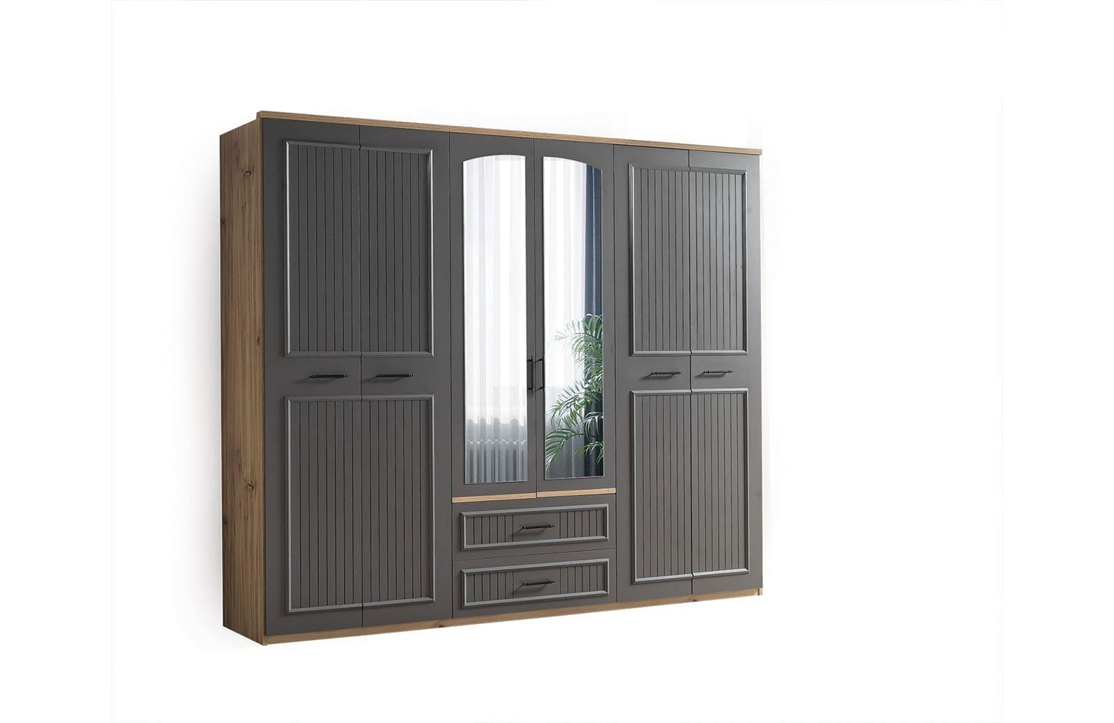 Devotha 6 Kapılı Dolap