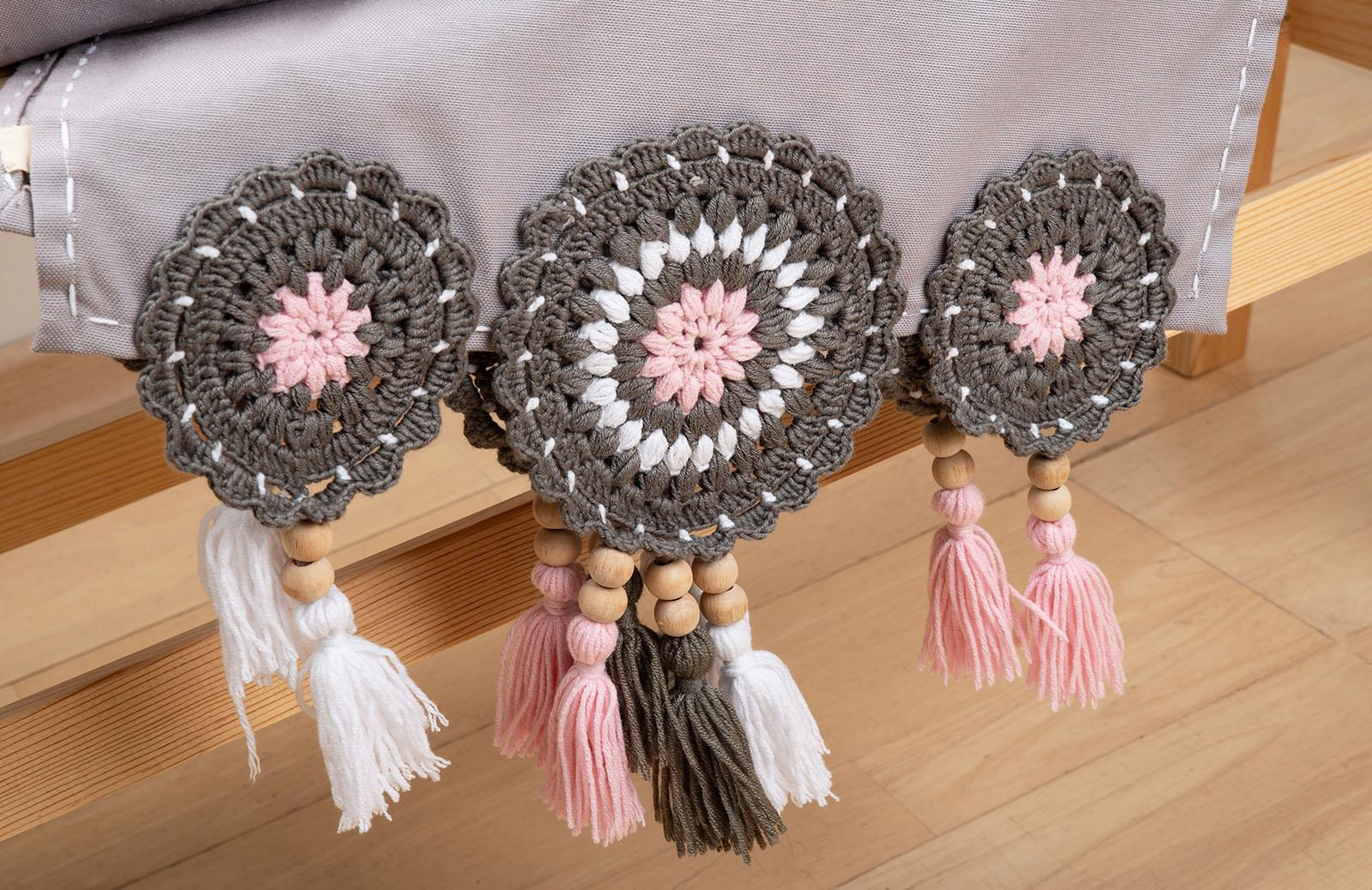 Engince Kırlent Kılıfı Runner Seti ENGC-DF-40