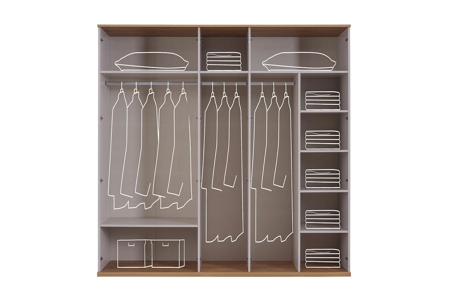 Grayson 5 Kapaklı Dolap