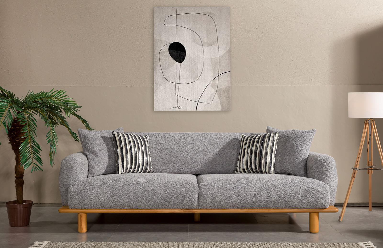 Hermen Üçlü Koltuk